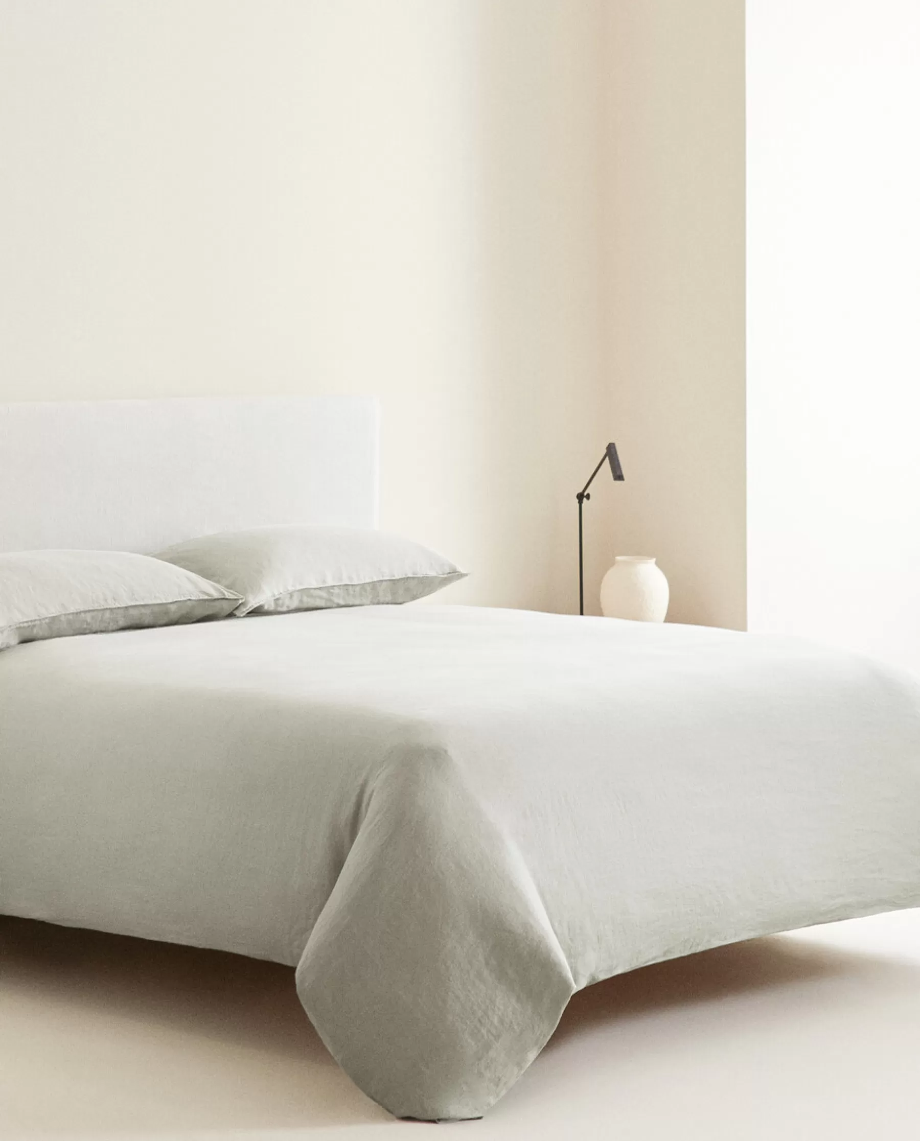 ZARA Home (140 Gsm) Washed Linen Fitted Sheet | Fitted Sheets