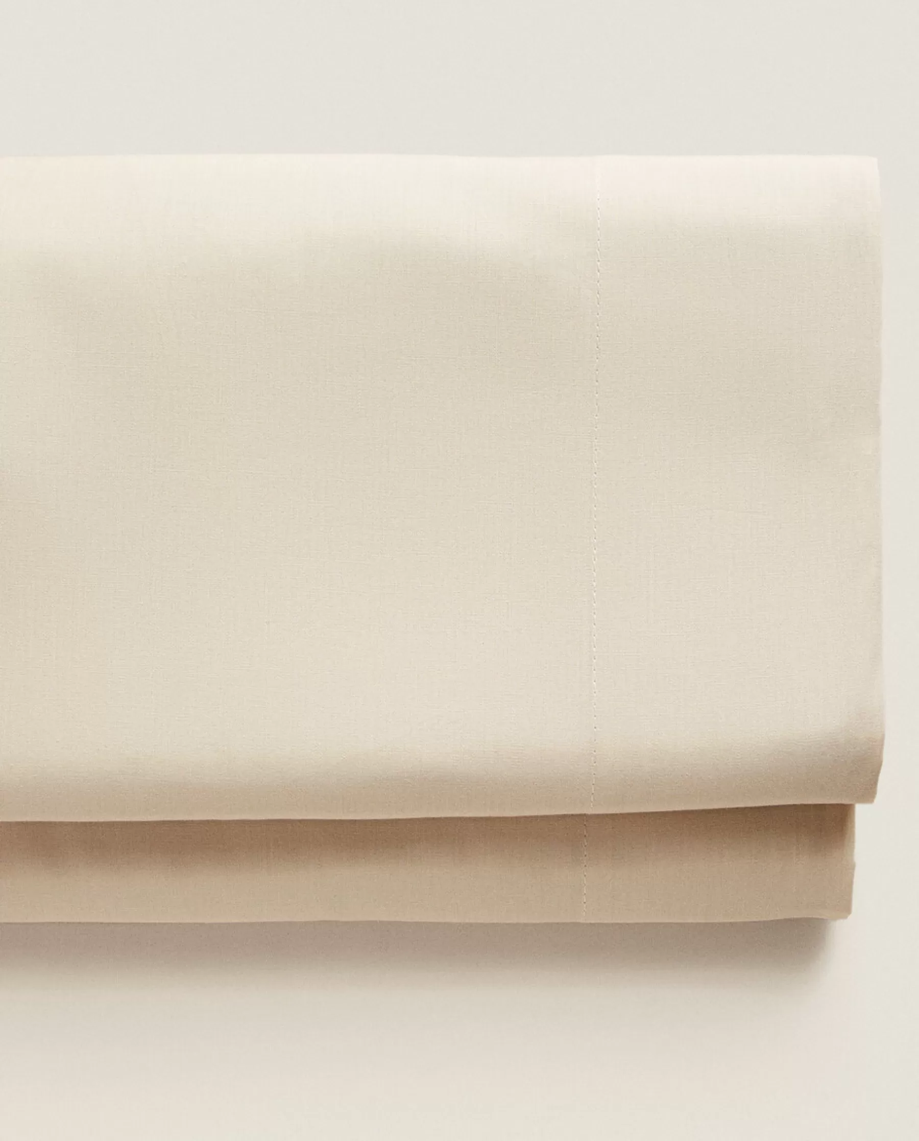 ZARA Home (180 Thread Count) Cotton Percale Flat Sheet | Flat Sheets