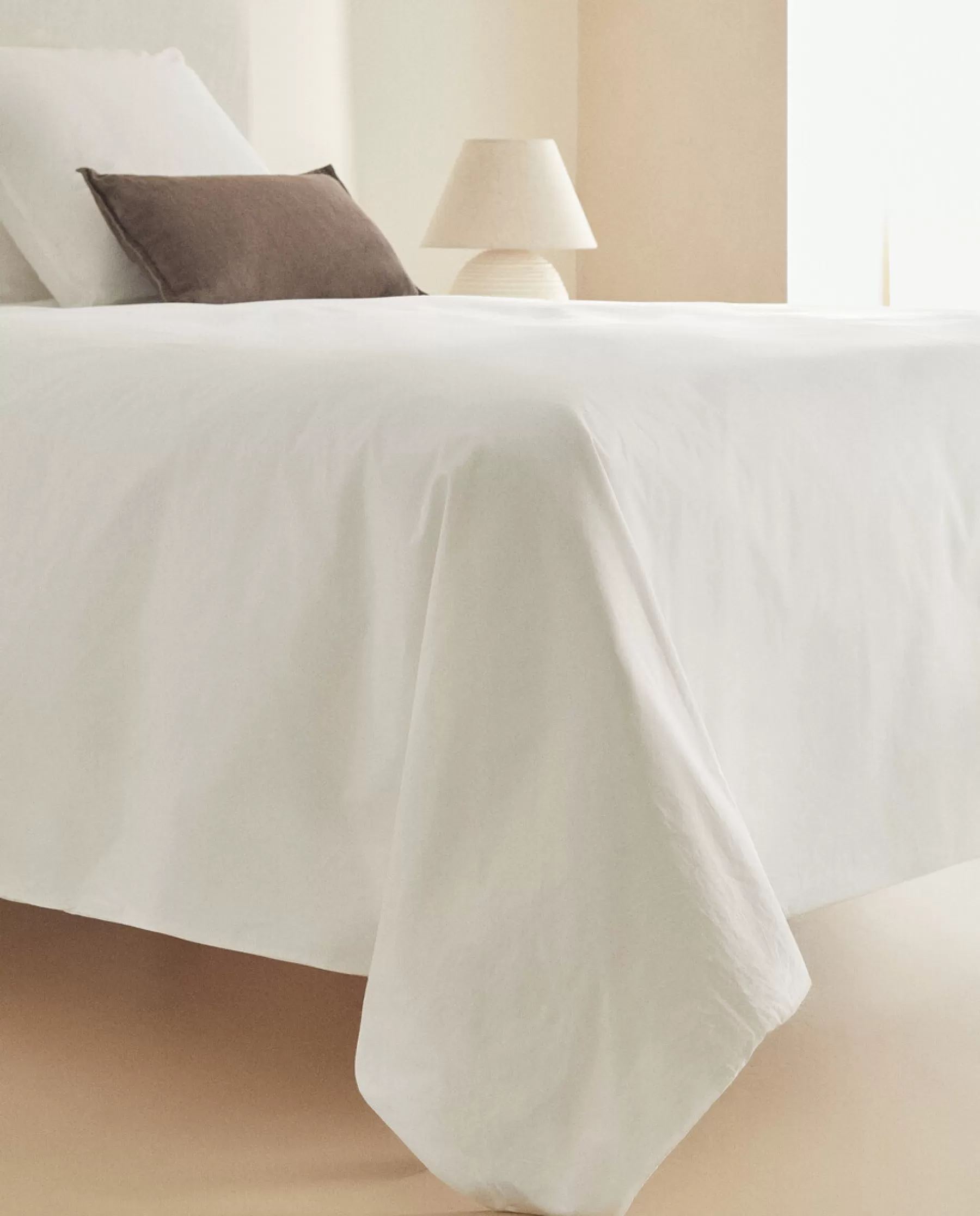 ZARA Home (300 Thread Count) Cotton Percale Duvet Cover | Duvet Covers