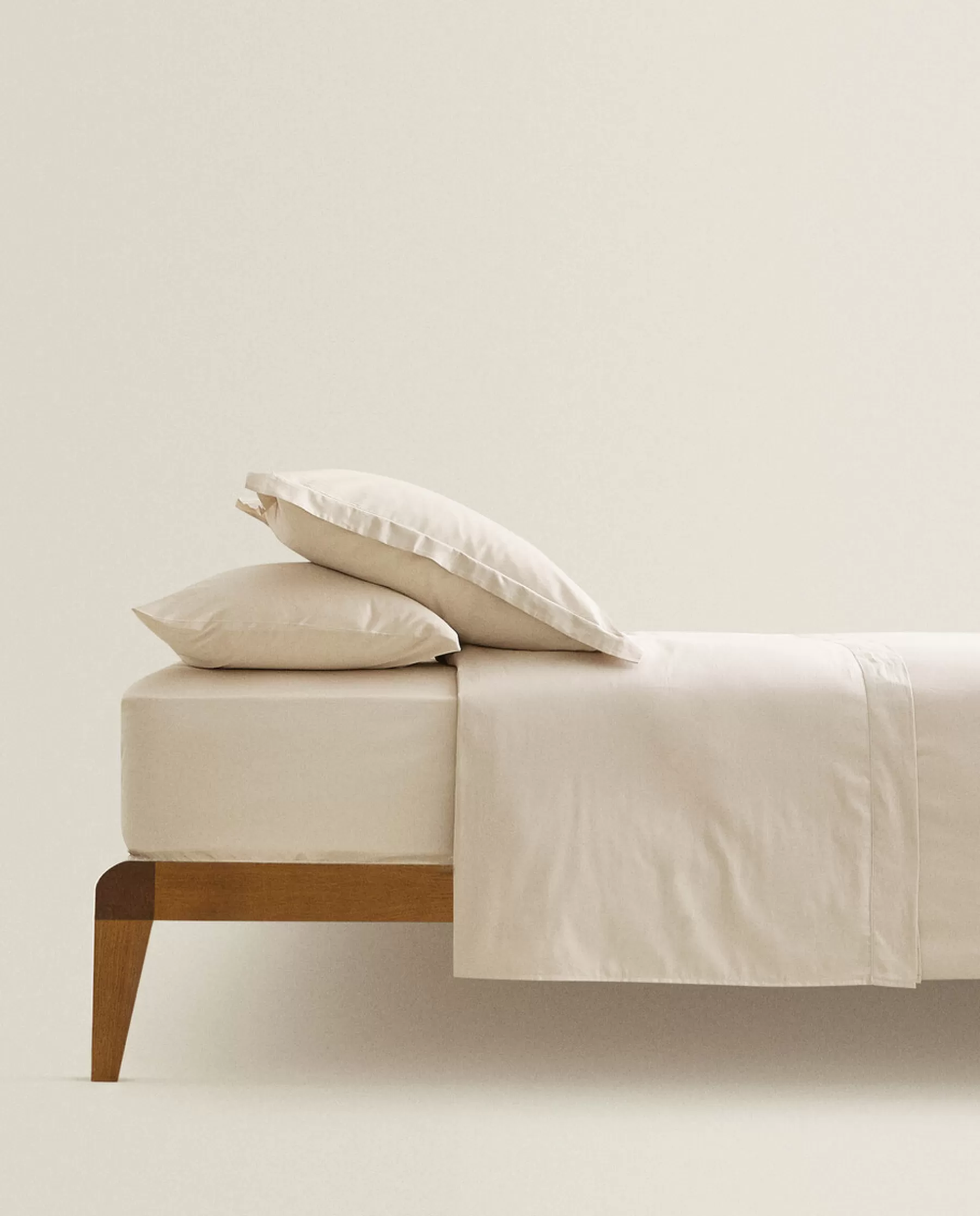 ZARA Home (300 Thread Count) Cotton Sateen Flat Sheet | Flat Sheets