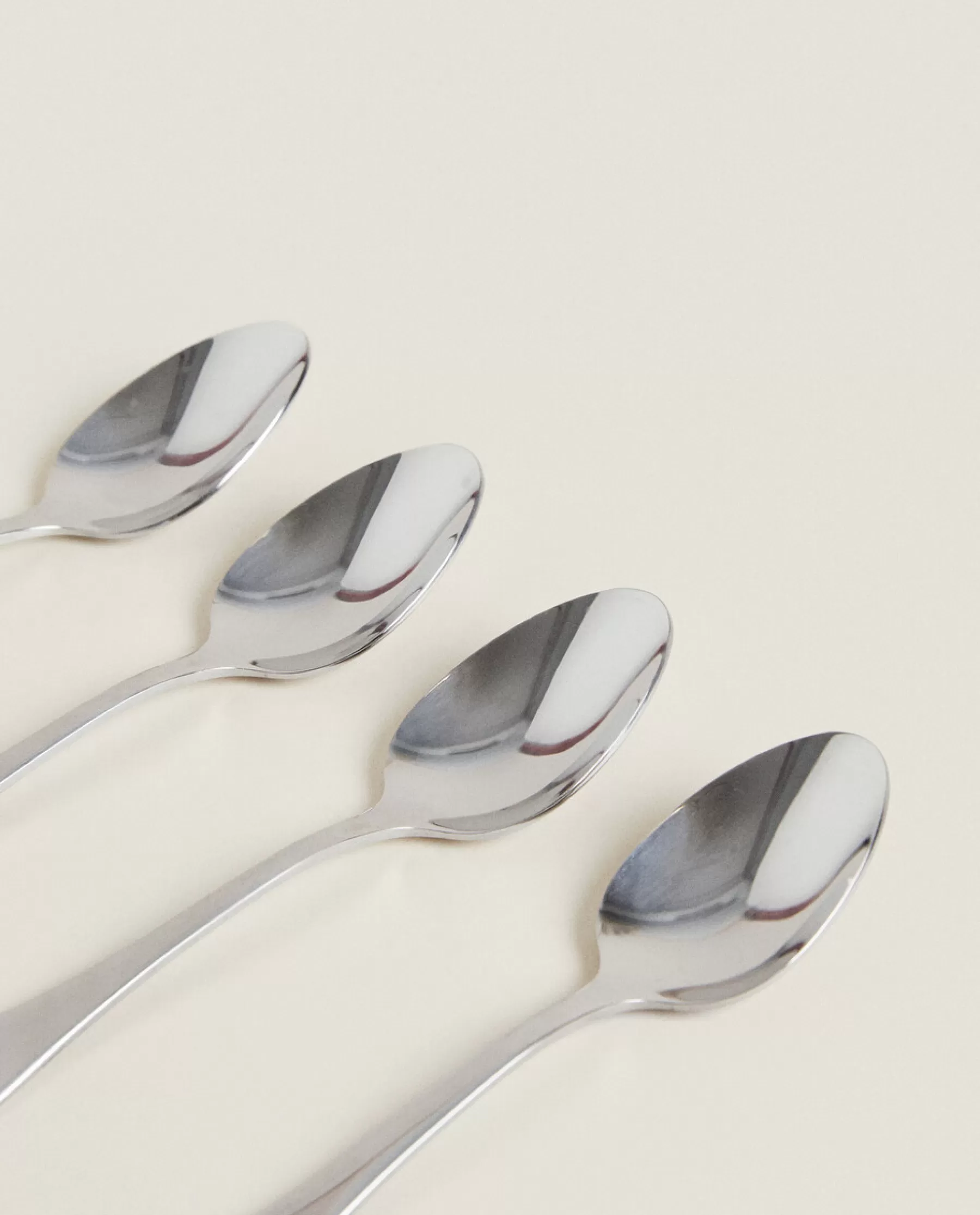 ZARA Home 4-Piece Classic Dessert Spoon Box | Cutlery