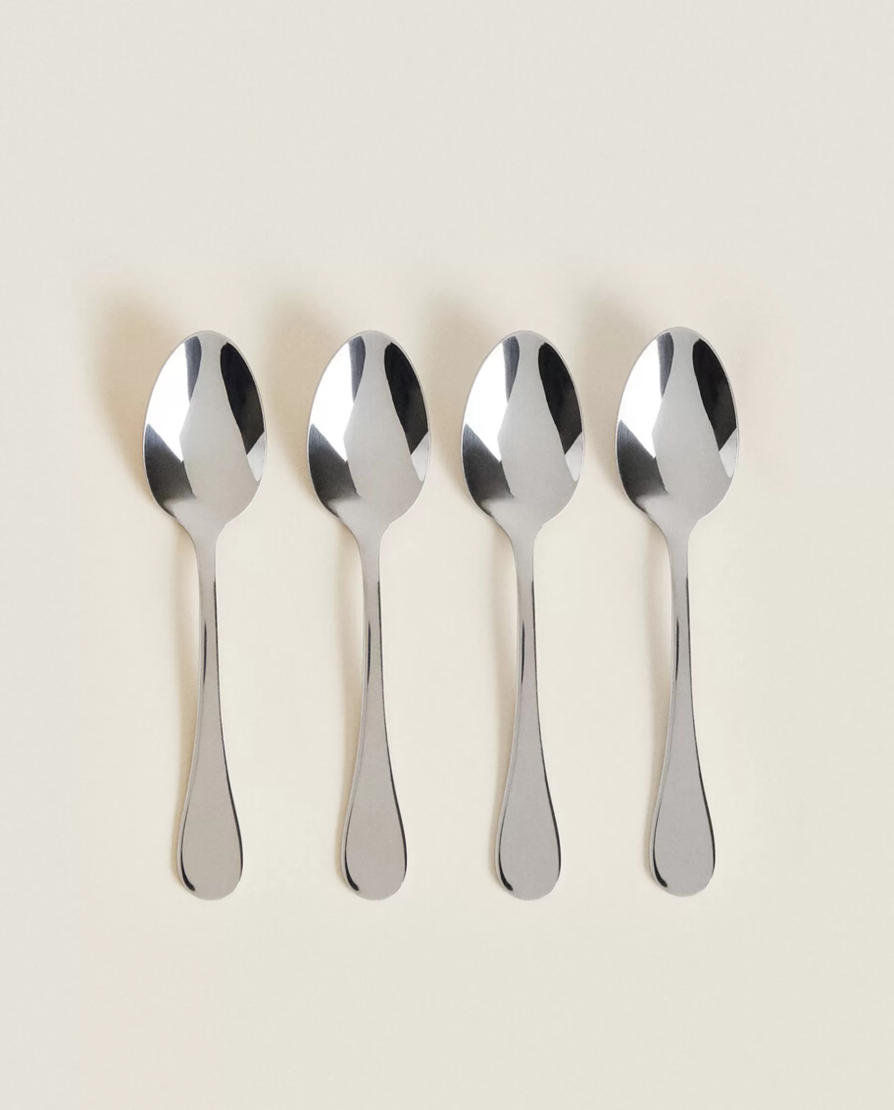 ZARA Home 4-Piece Classic Dessert Spoon Box | Cutlery