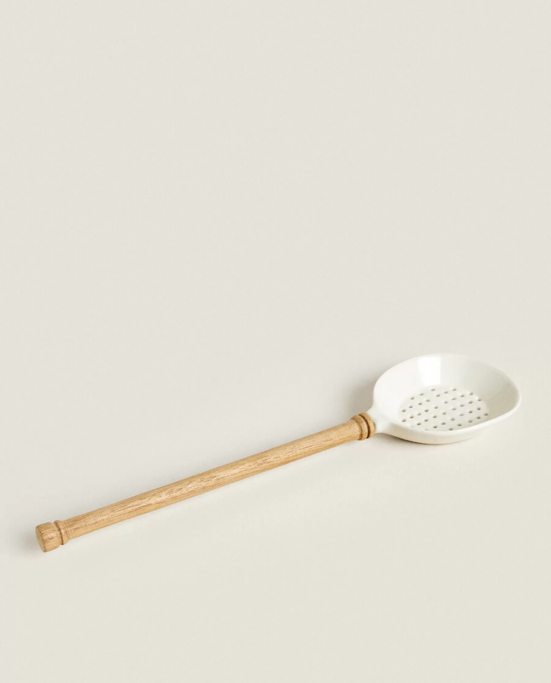 ZARA Home Acacia Slotted Spoon | Kitchen Utensils