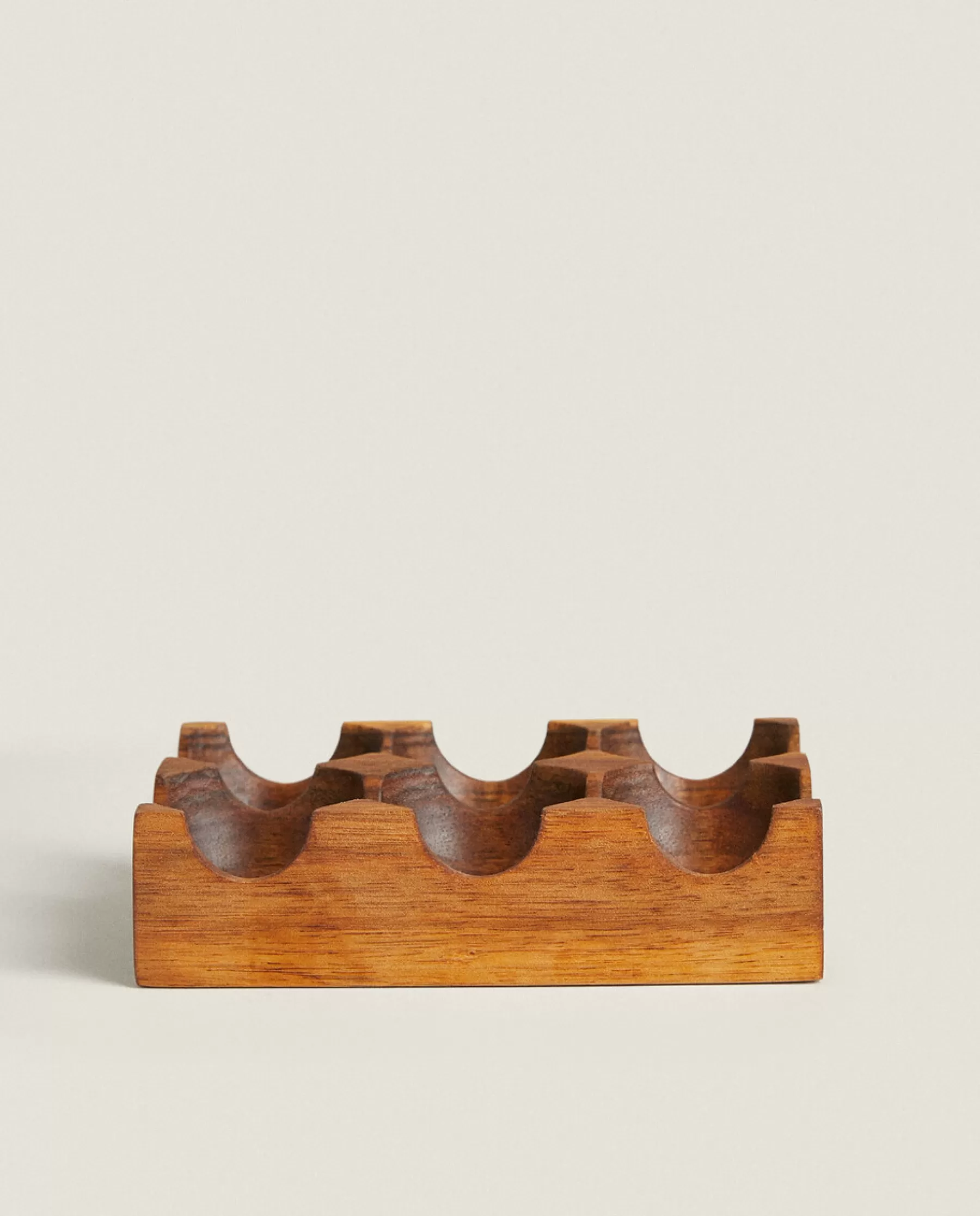 ZARA Home Acacia Wood Egg Carton | Kitchen Accessories