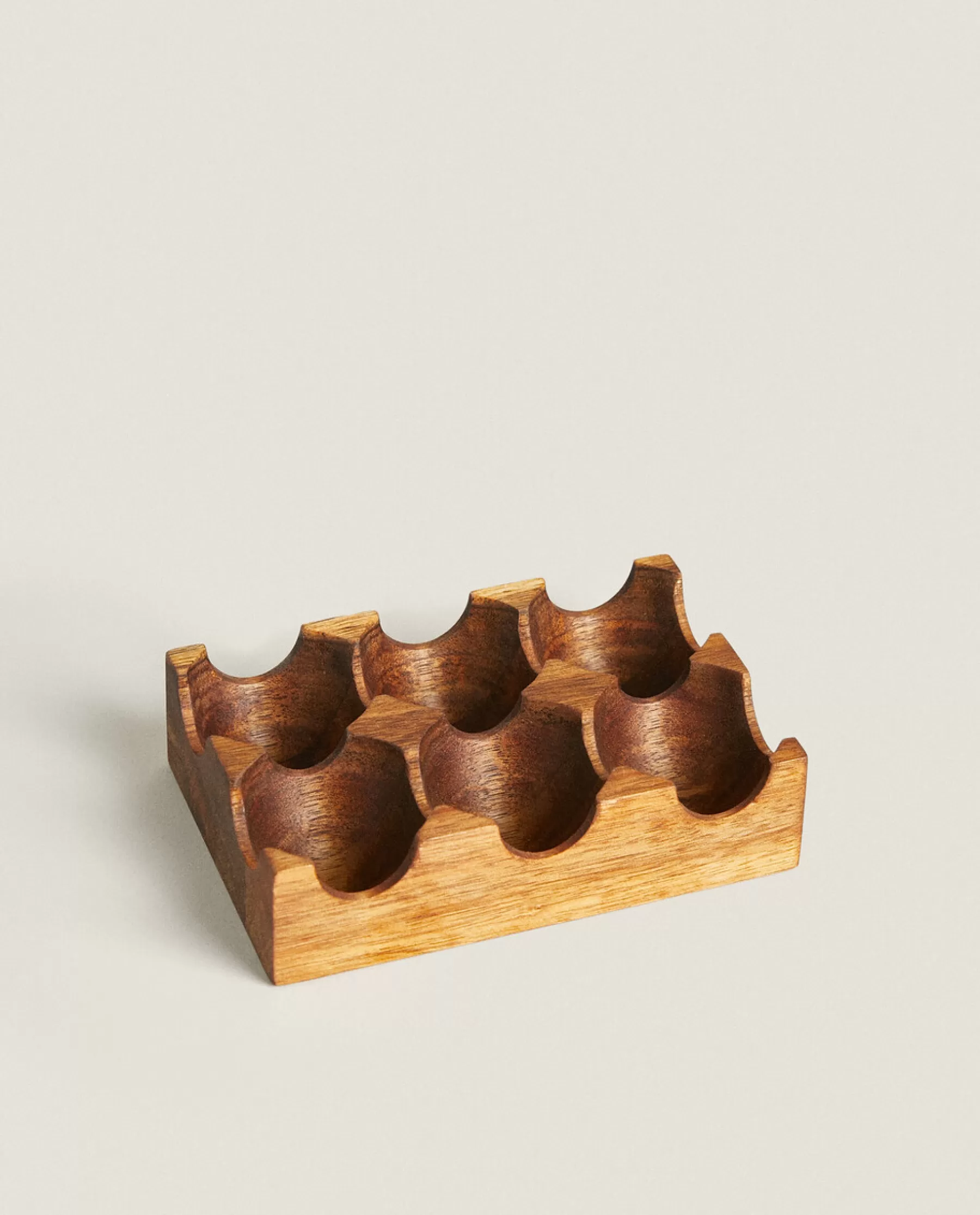 ZARA Home Acacia Wood Egg Carton | Kitchen Accessories