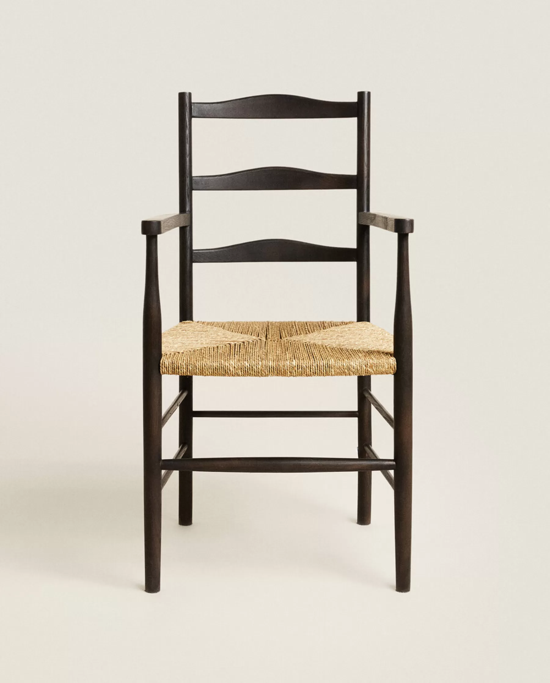 ZARA Home Ash And Seagrass Chair With Arm Rests | Chairs & Armchairs