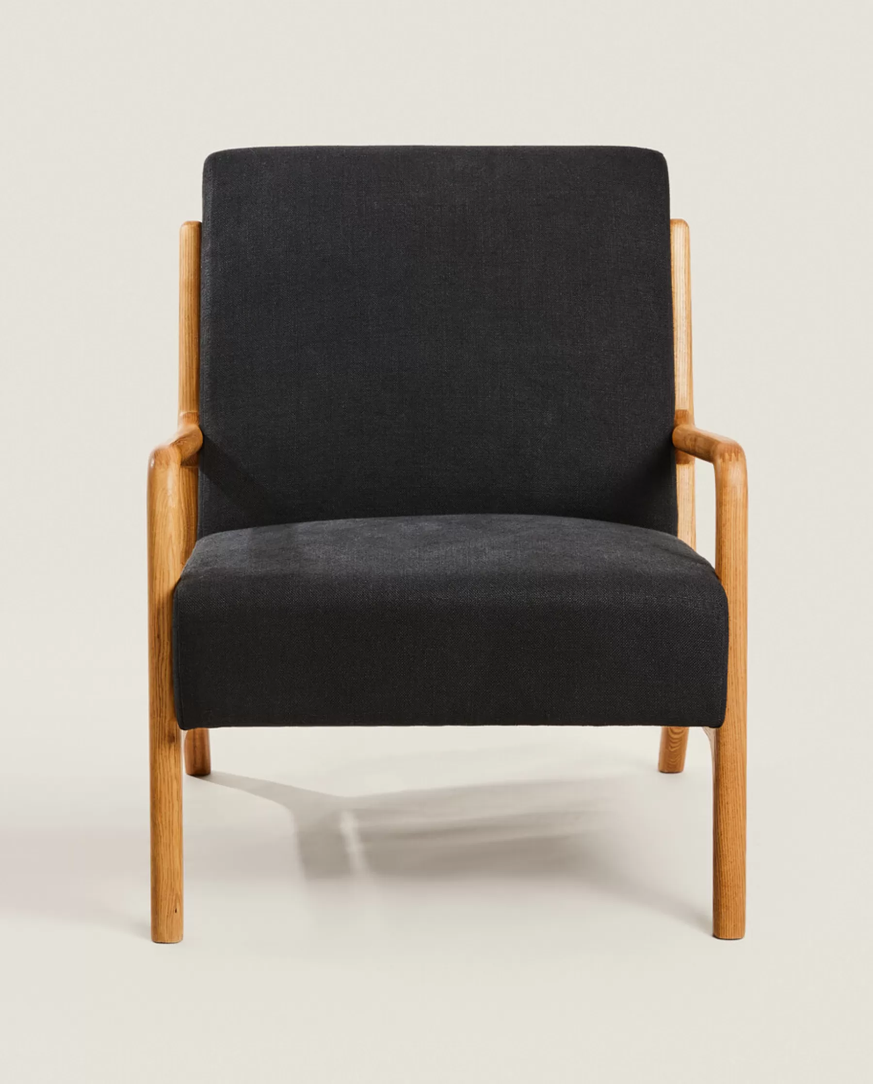 ZARA Home Ash Wood And Linen Armchair | Chairs & Armchairs