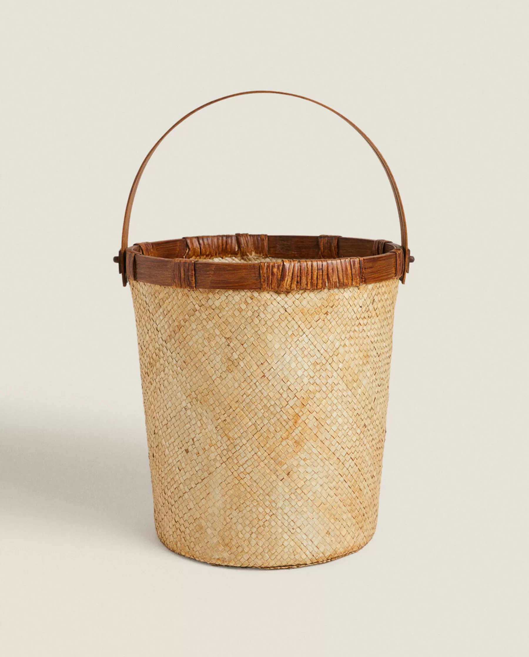 ZARA Home Basket With Handle | Baskets