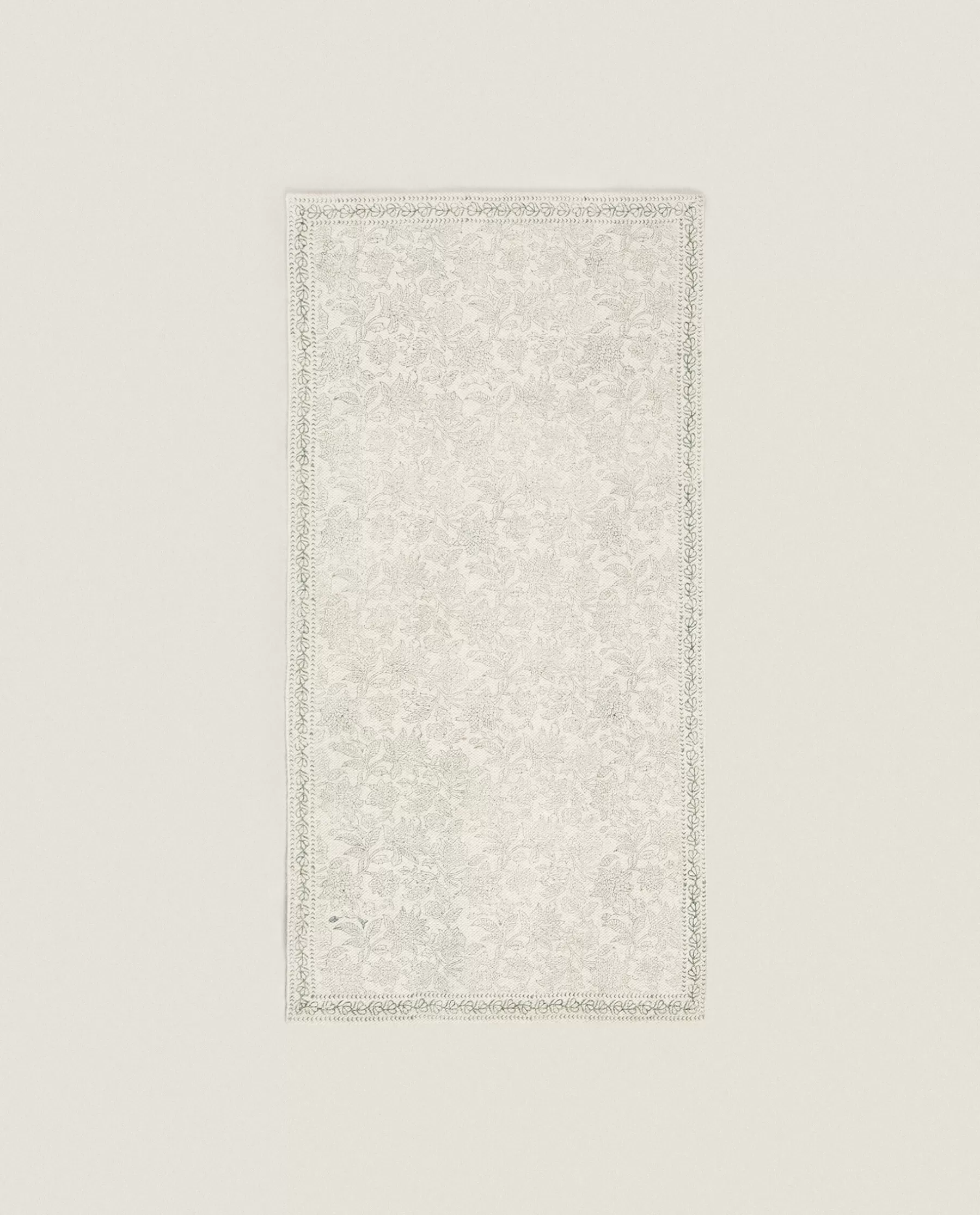 ZARA Home Block Print Rug | Decorative