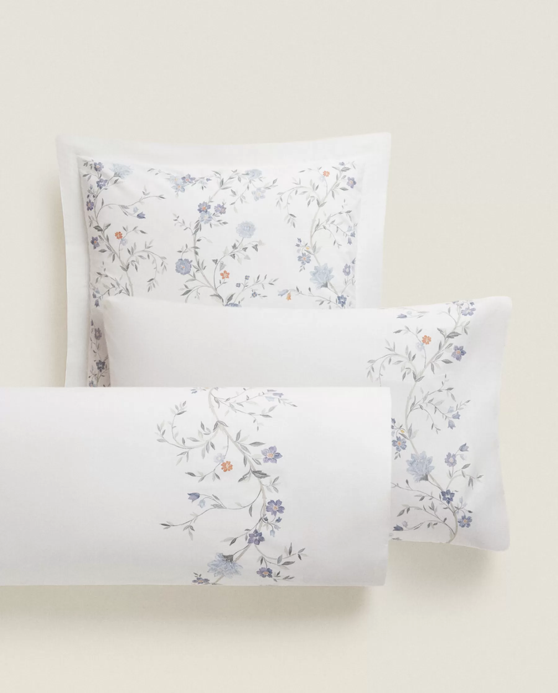 ZARA Home Blue Flowers Pillowcase | Pillowcases