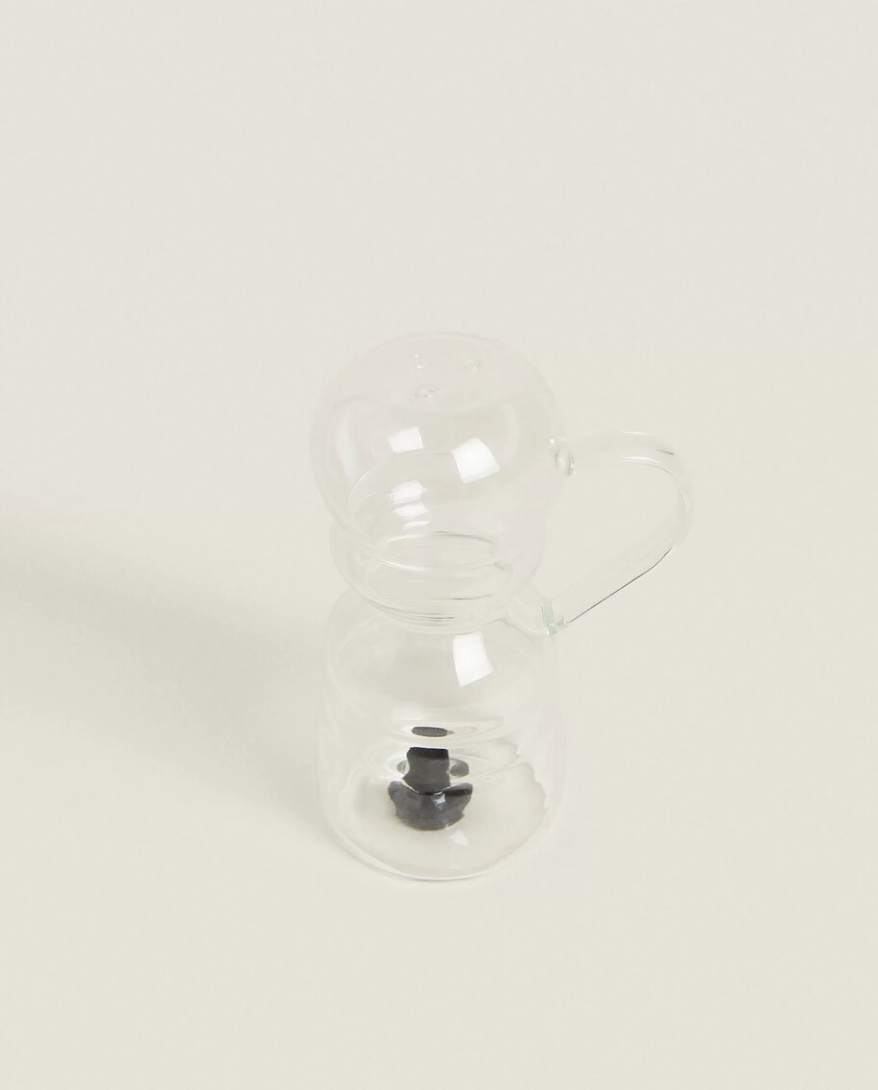 ZARA Home Borosilicate Glass Salt Shaker With Handle | Kitchen Accessories