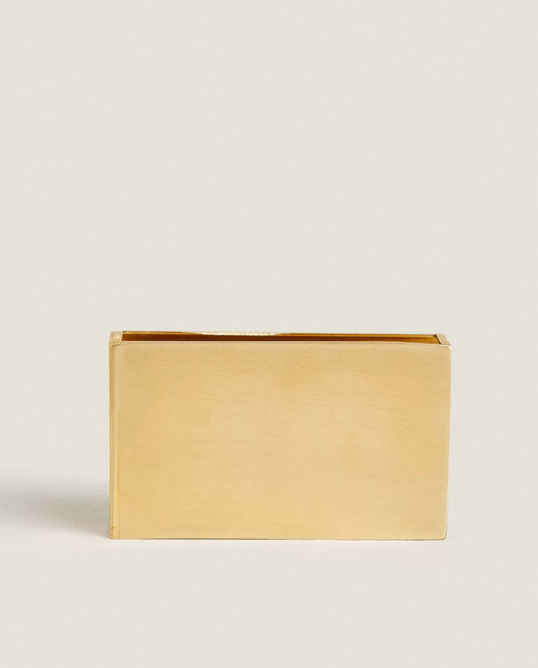 ZARA Home Brass Matchbox | Candles