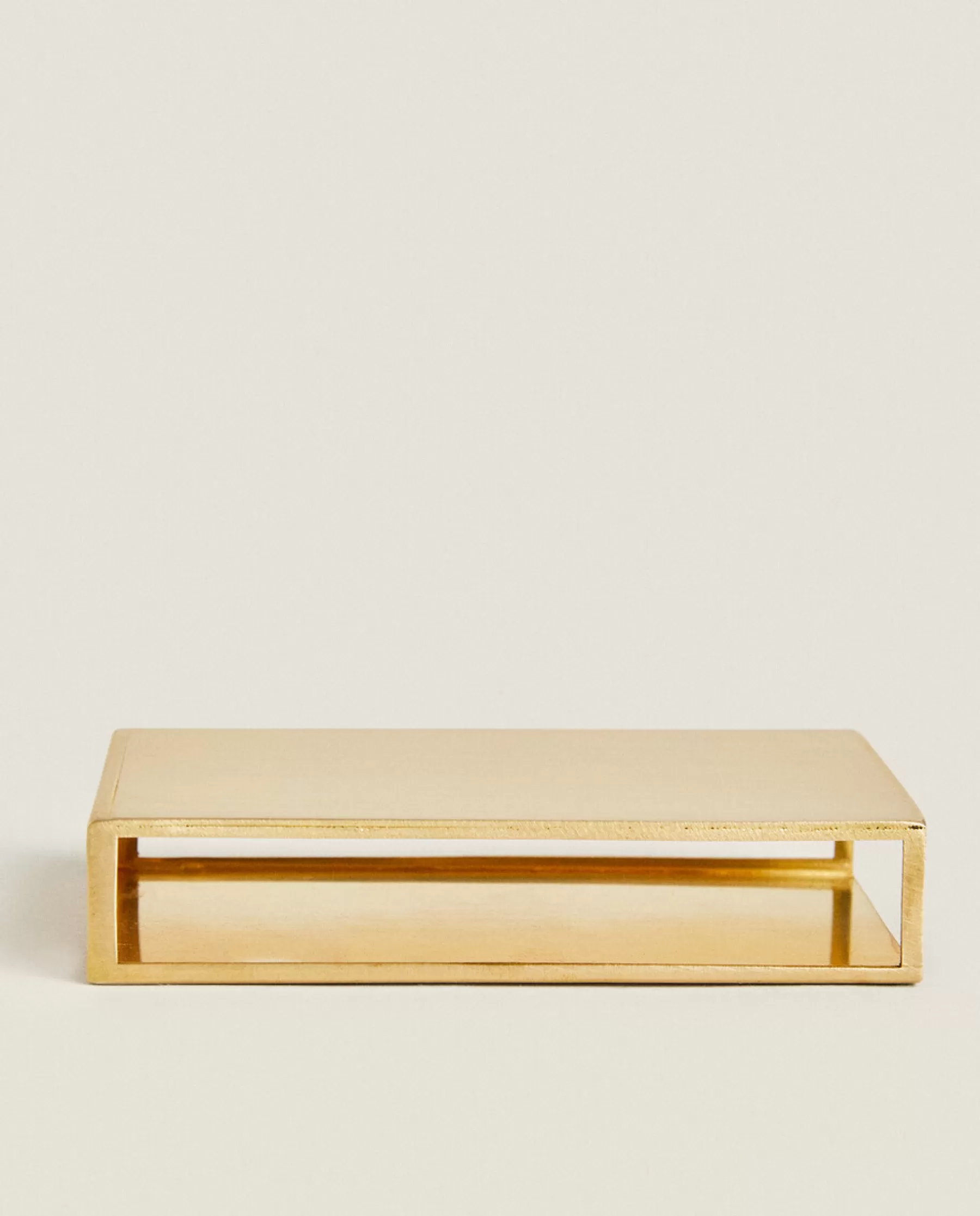 ZARA Home Brass Matchbox | Candles