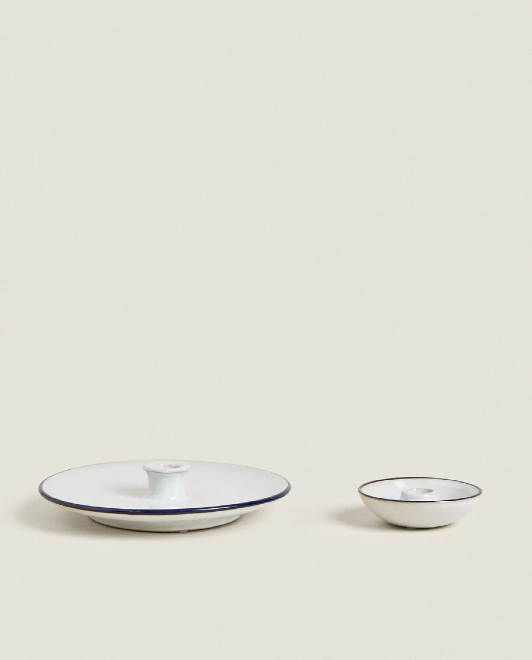 ZARA Home Ceramic Candlestick | Candlesticks And Tealight Holders