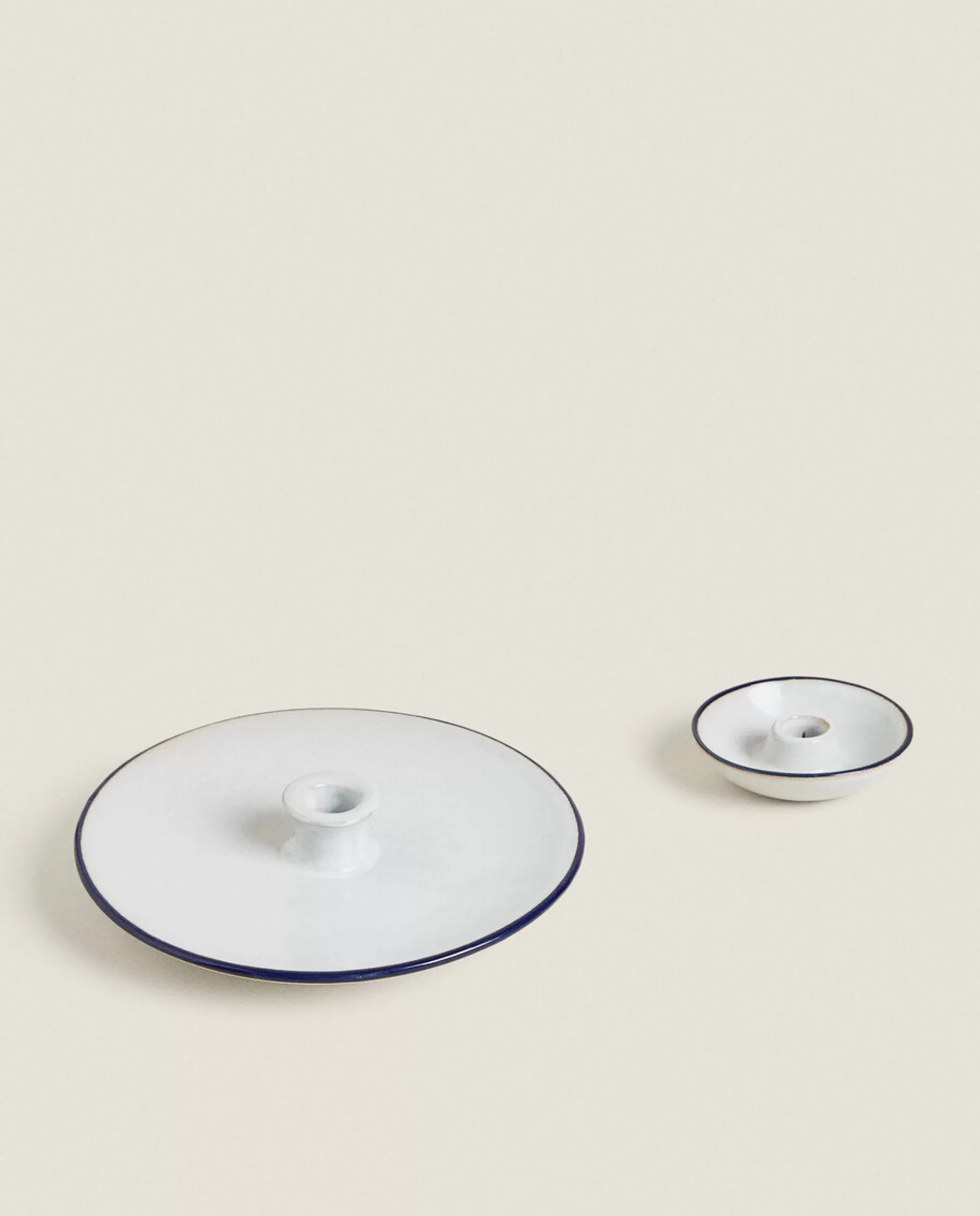 ZARA Home Ceramic Candlestick | Candlesticks And Tealight Holders