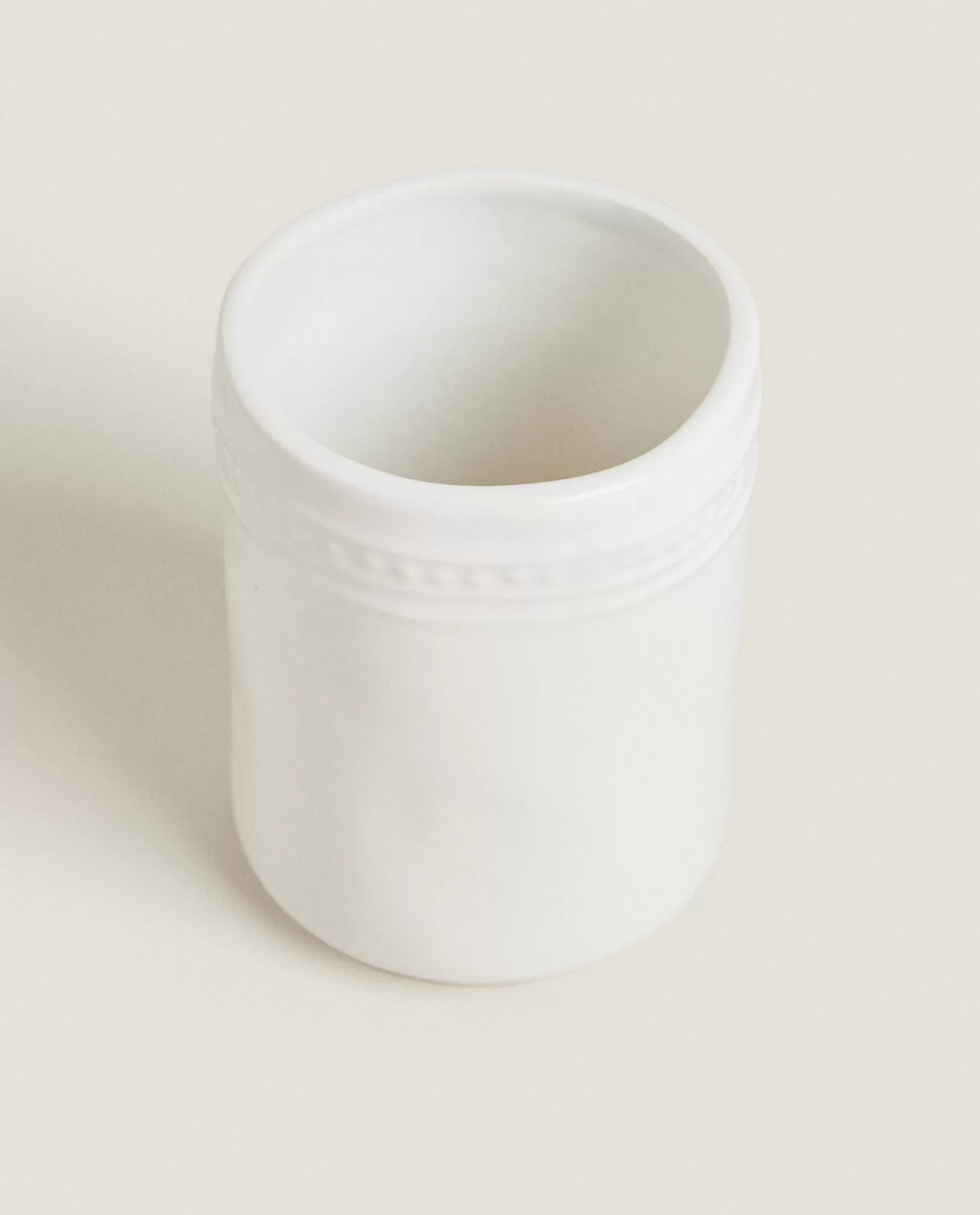 ZARA Home Ceramic Tumbler With A Raised Design | Glasses