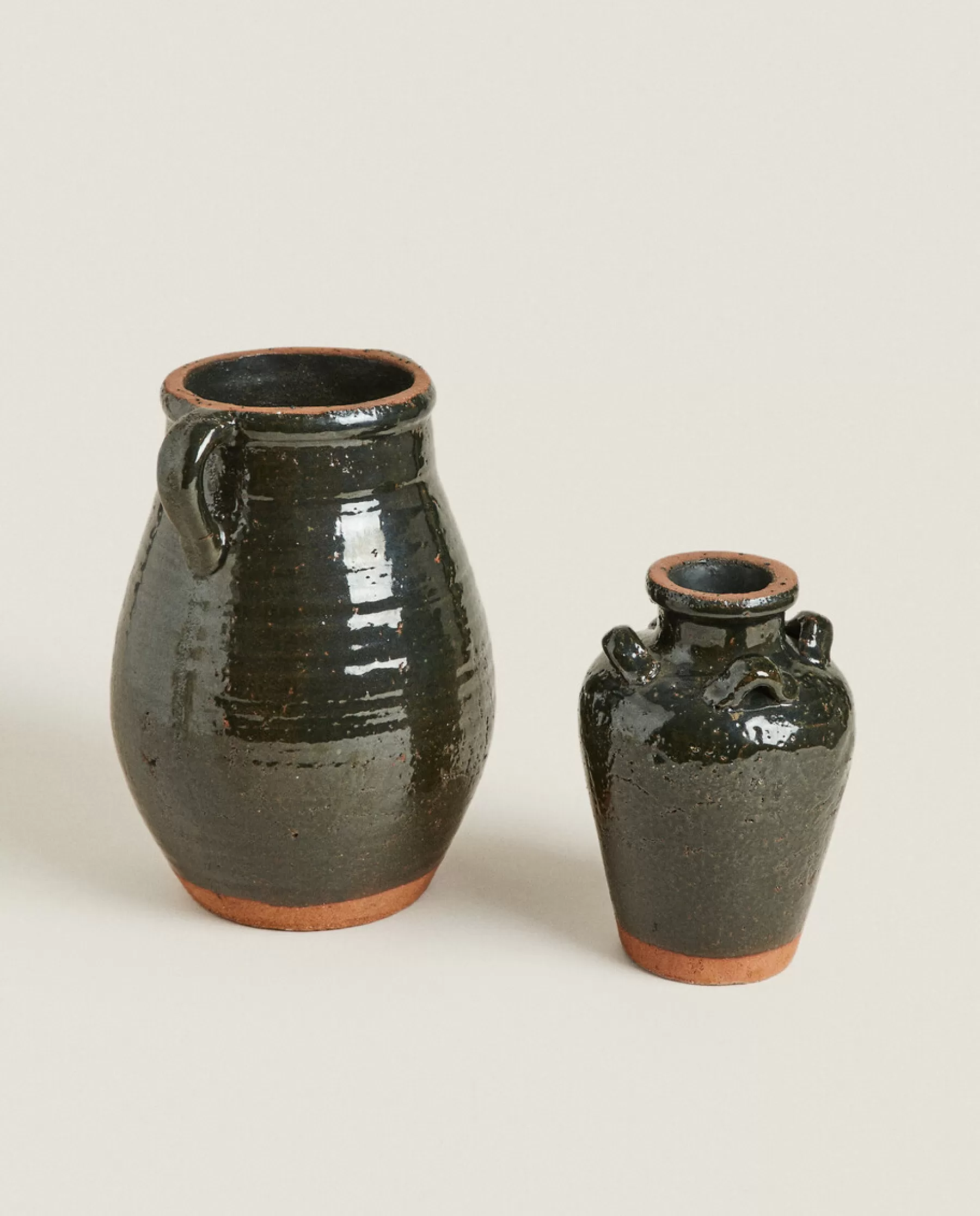 ZARA Home Ceramic Vase With Handles | Vases