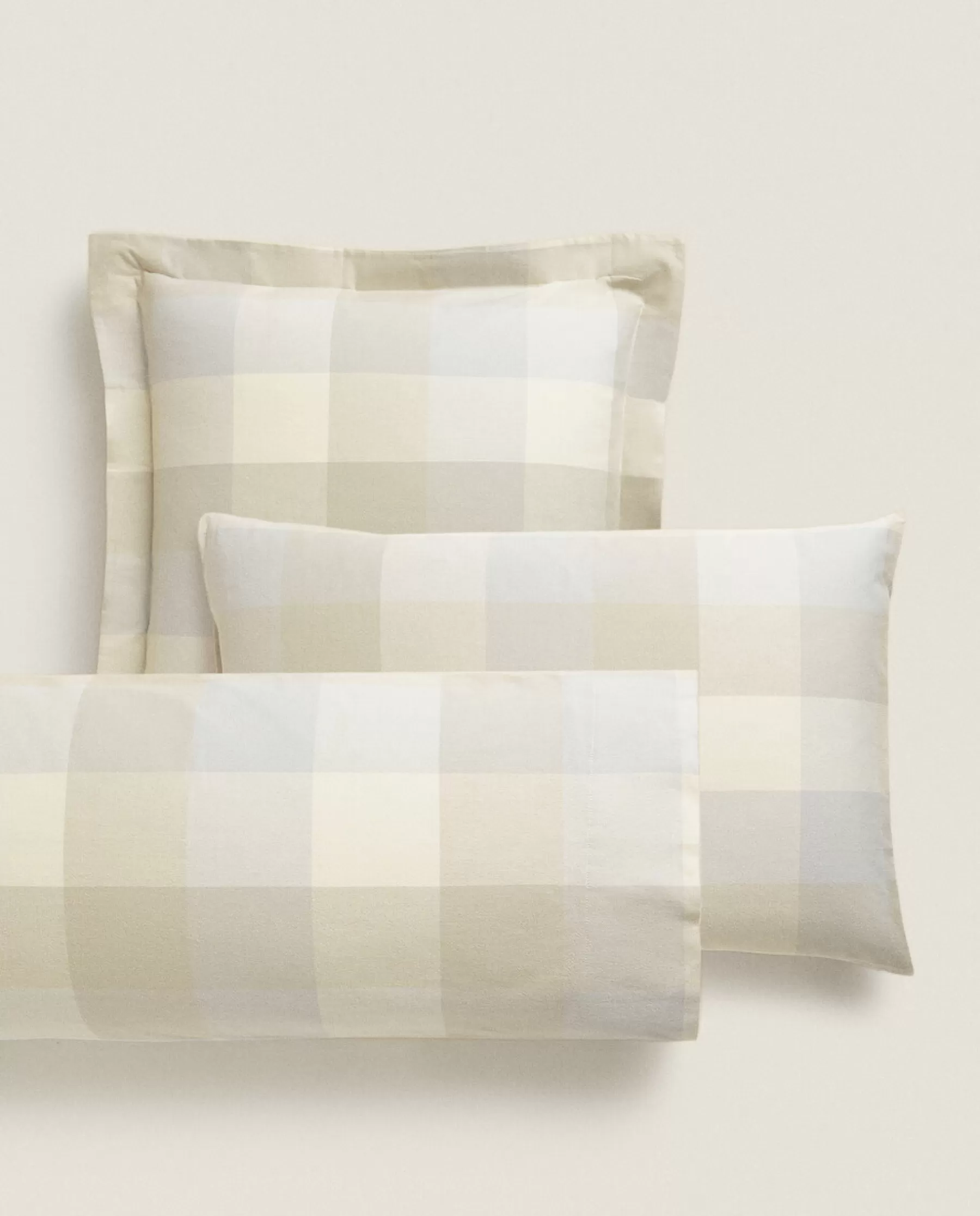 ZARA Home Check Flannel Pillowcase | Pillowcases