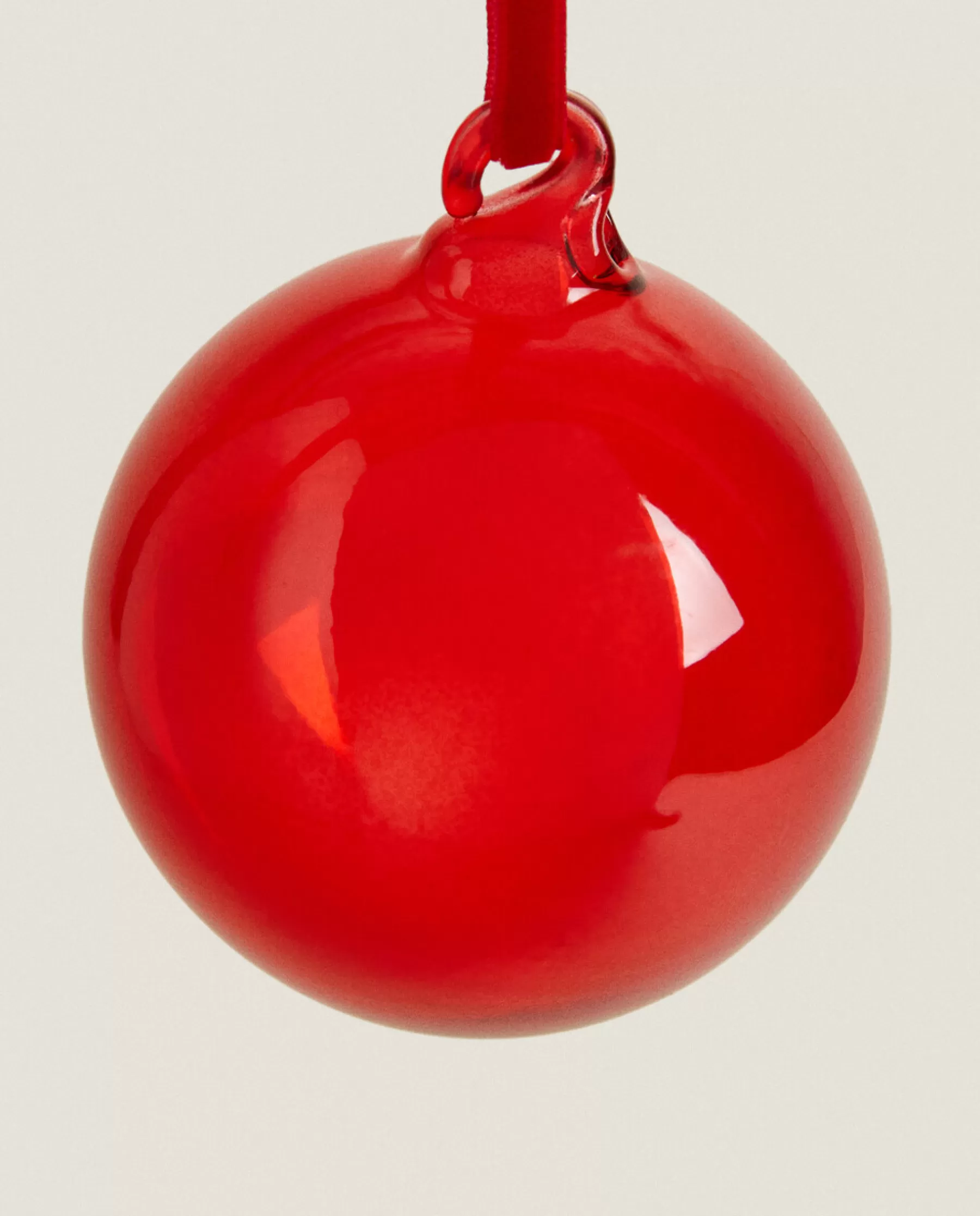 ZARA Home Christmas Plain Glass Bauble Decoration | Decoration