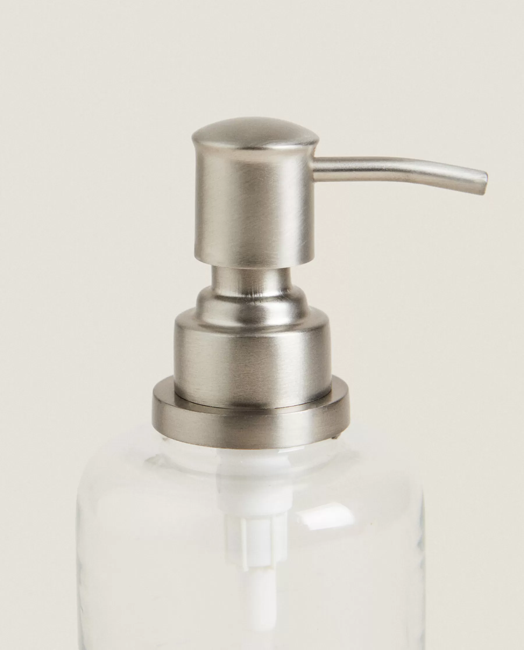 ZARA Home Clear Glass Soap Dispenser | Dispensers