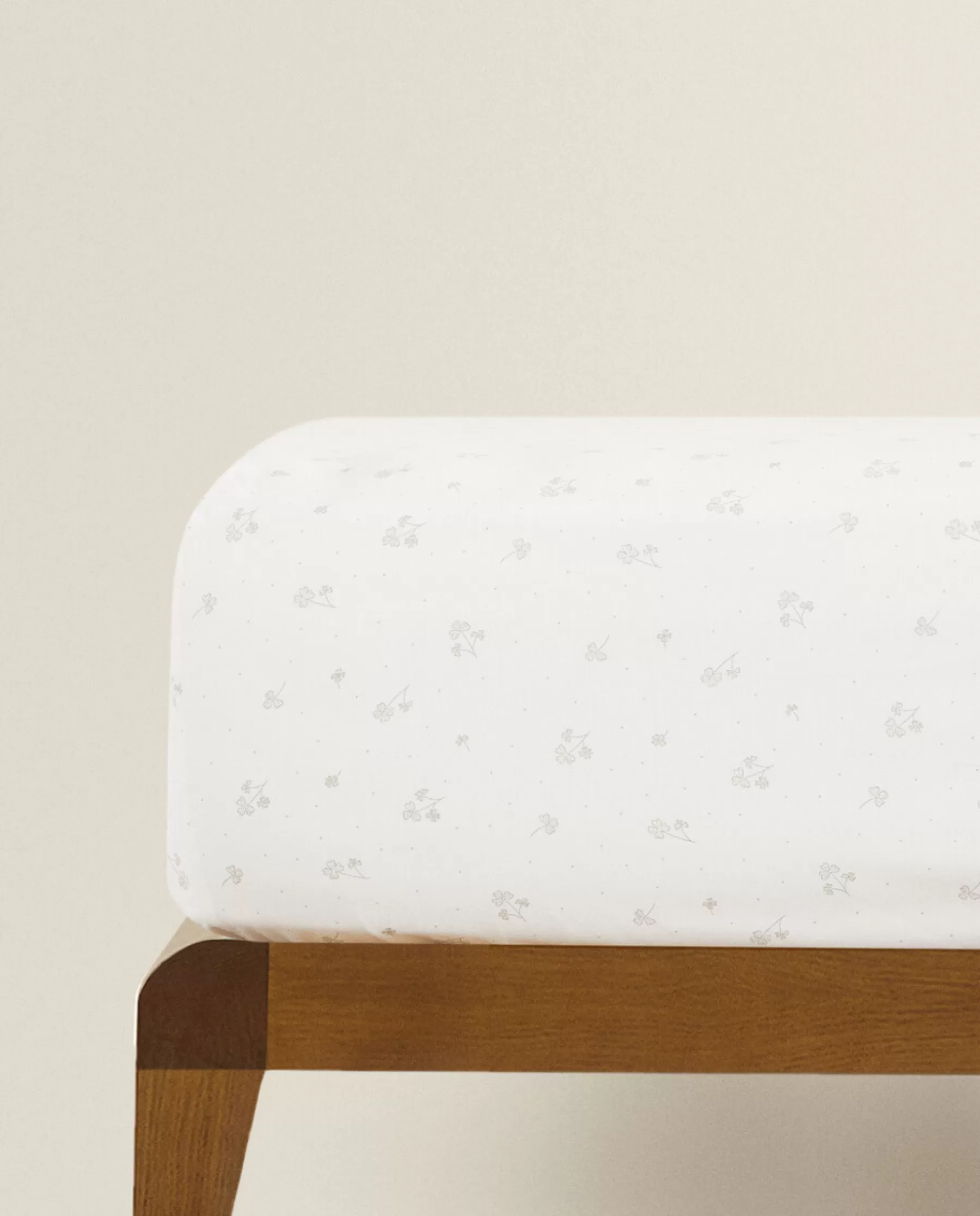 ZARA Home Clover Cotton Fitted Sheet | Crib Bedding