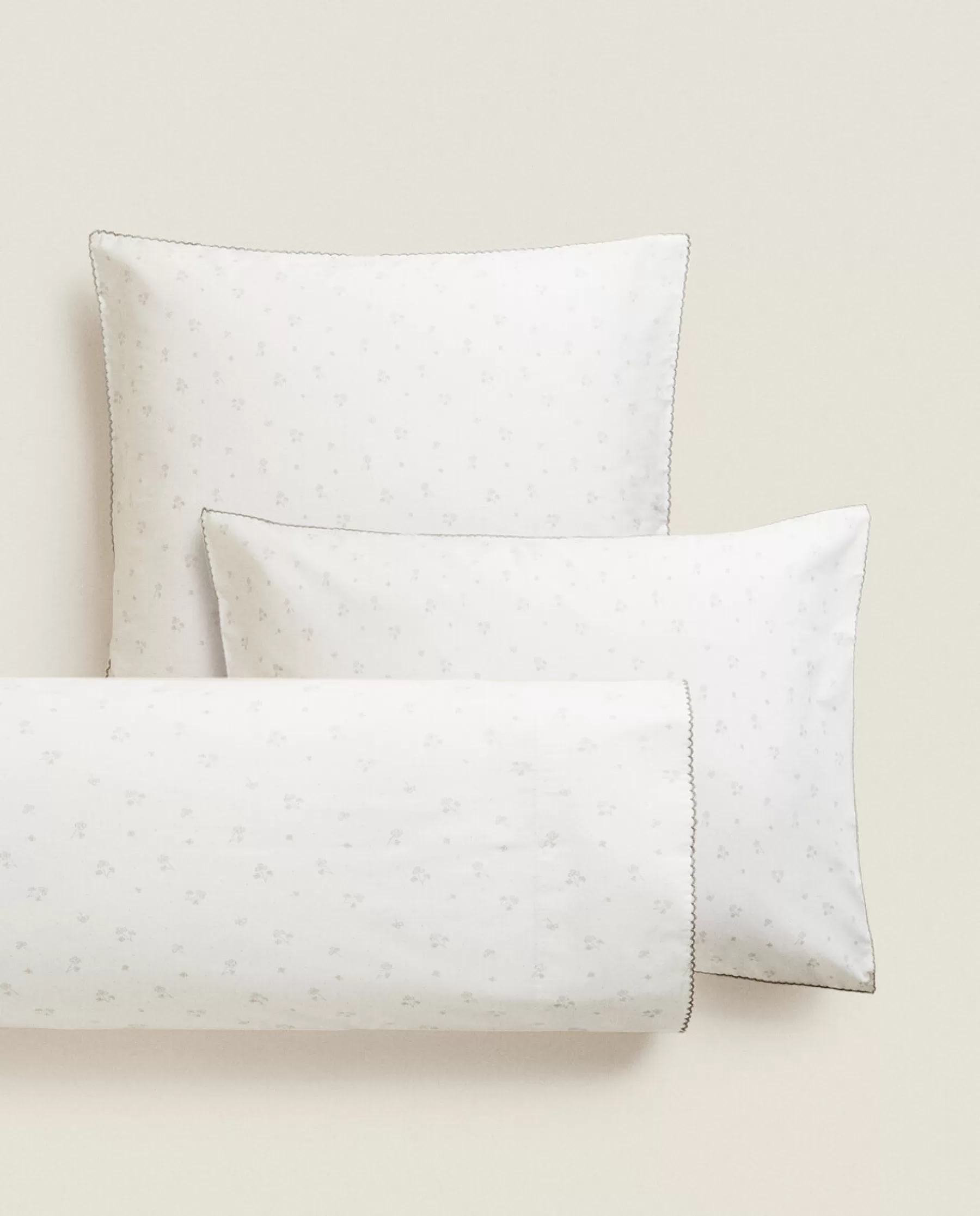 ZARA Home Clover Cotton Pillowcase | Crib Bedding