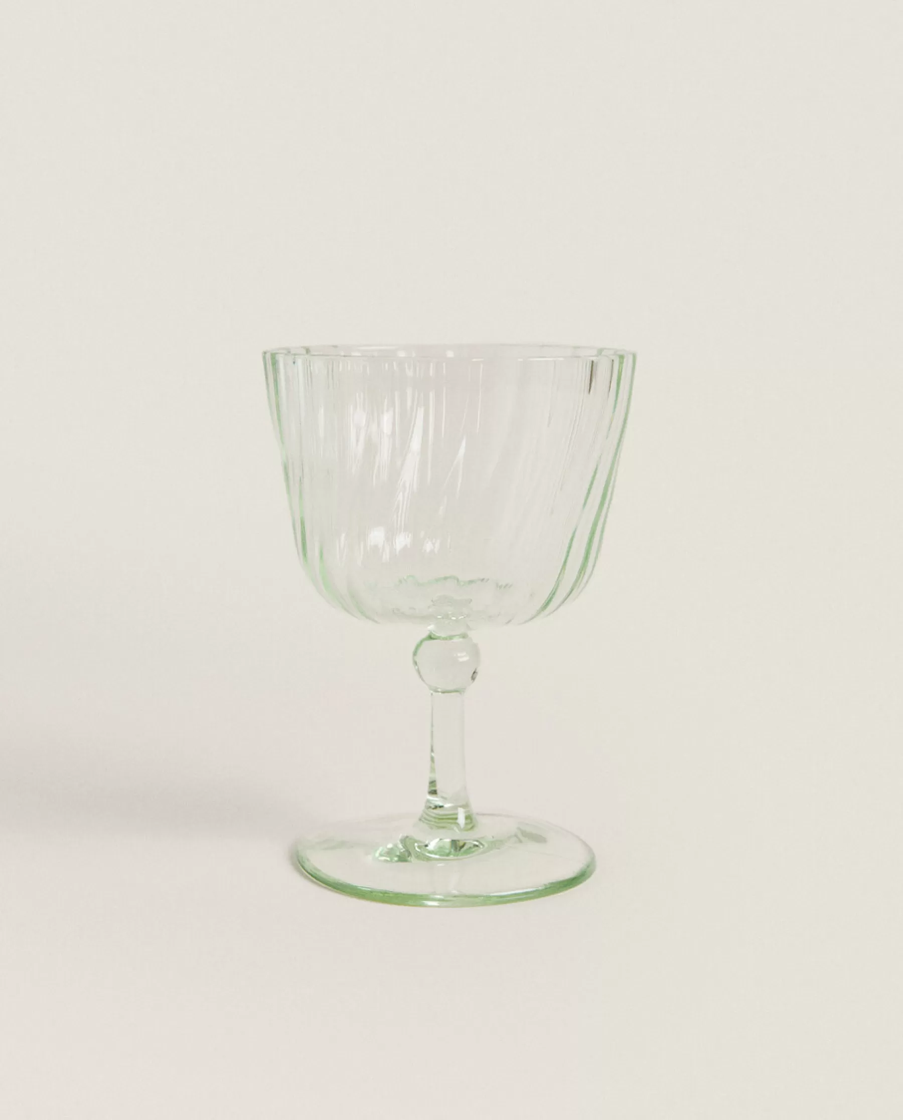 ZARA Home Colored Glass With Lines | Glasses And Flutes