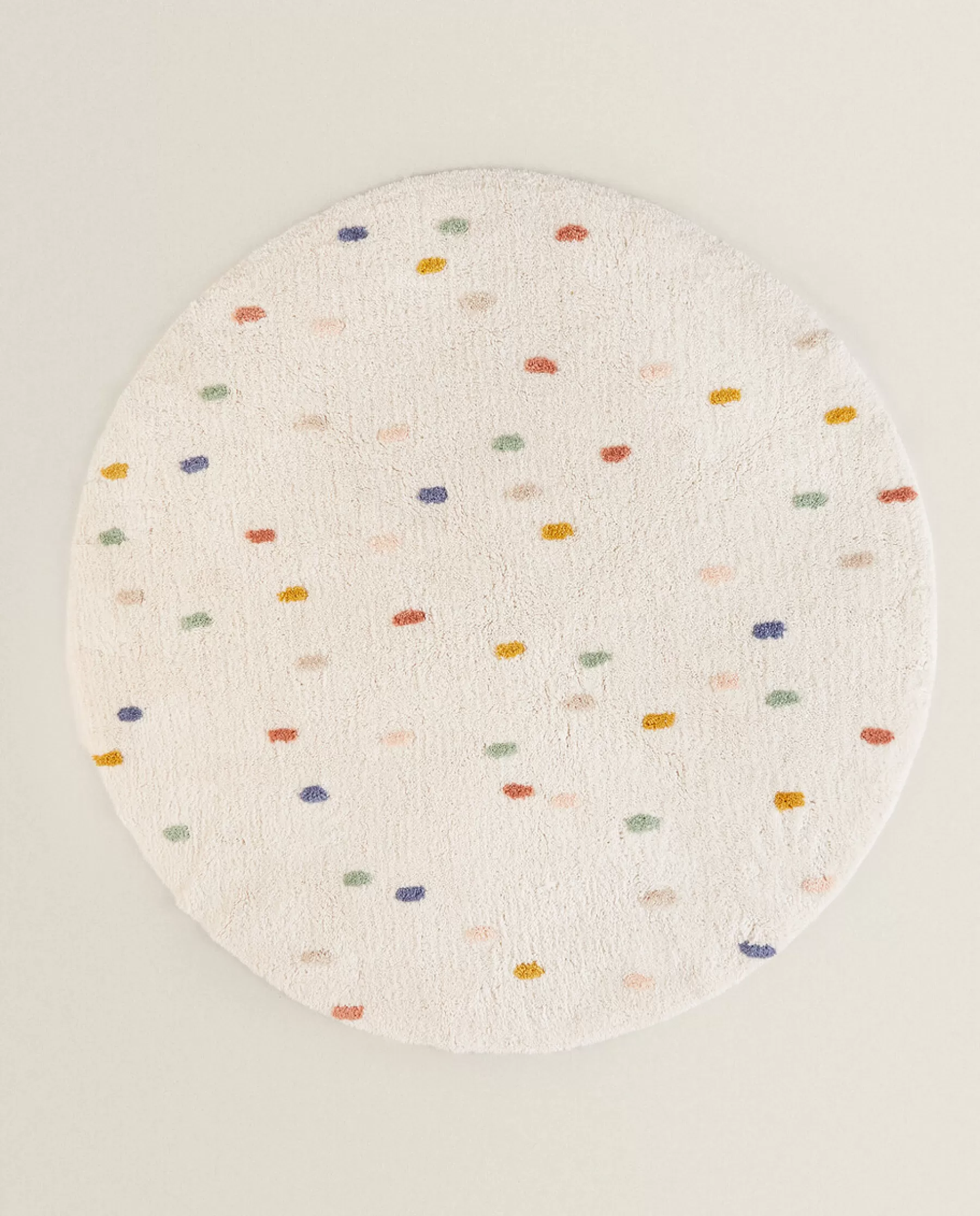 ZARA Home Colored Polka Dot Rug | Rugs