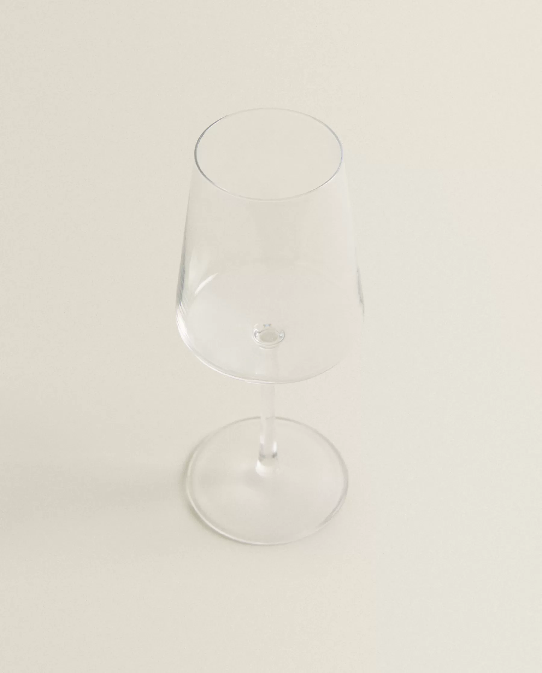 ZARA Home Conical Crystalline Wine Glass | Glasses And Flutes