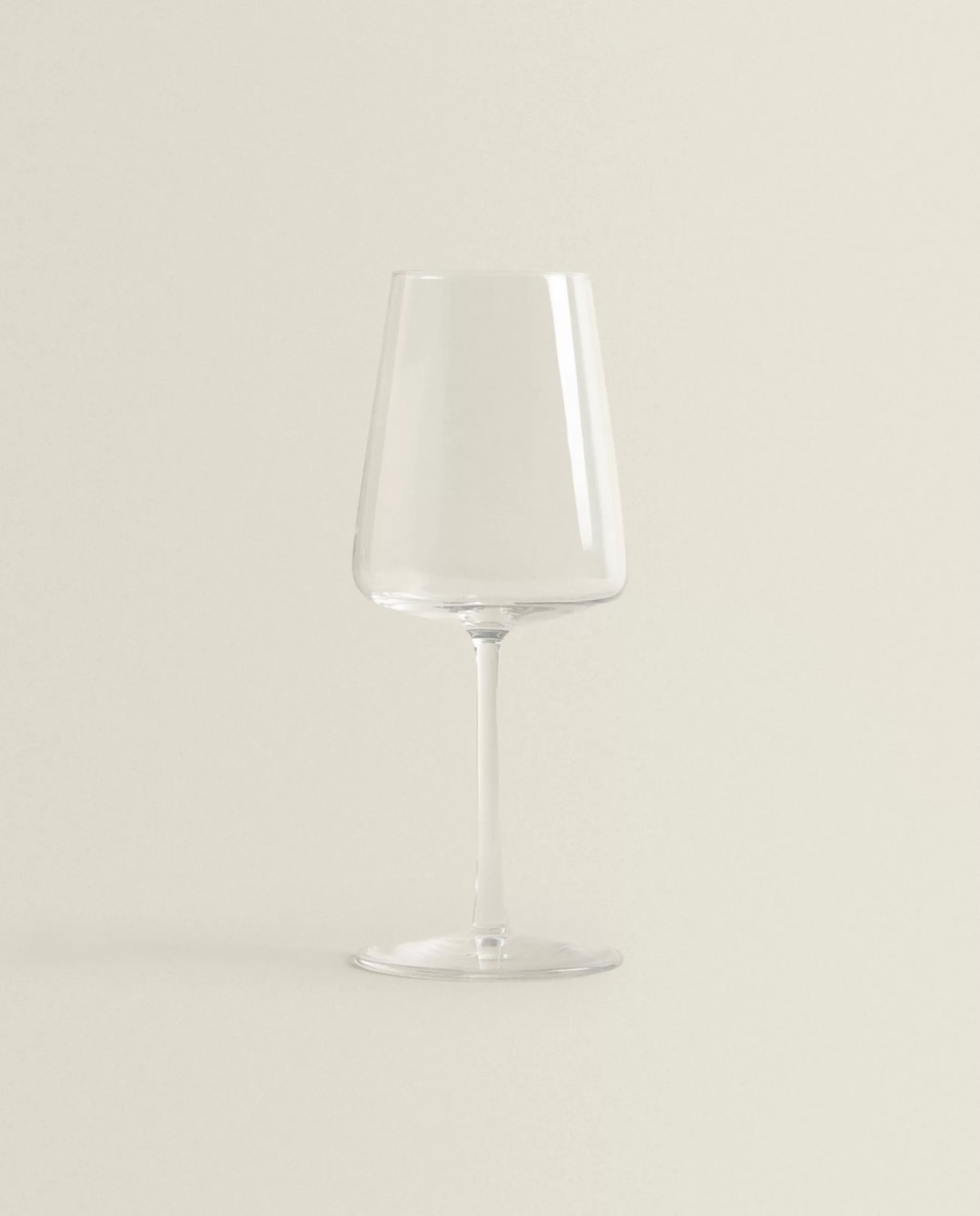 ZARA Home Conical Crystalline Wine Glass | Glasses And Flutes