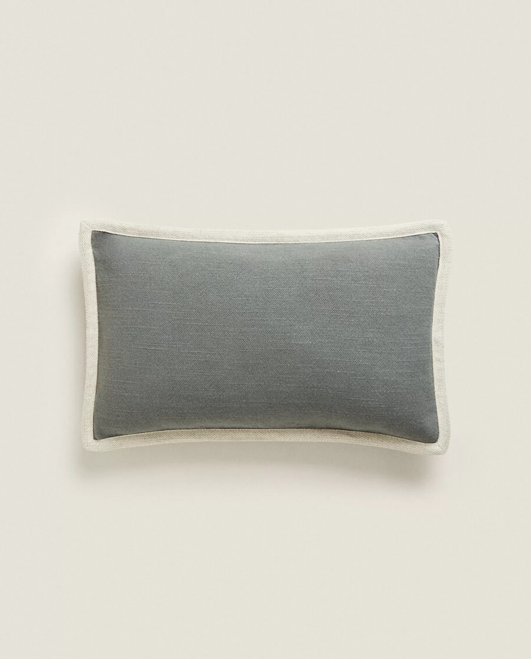 ZARA Home Contrast Throw Pillow Cover | Solid