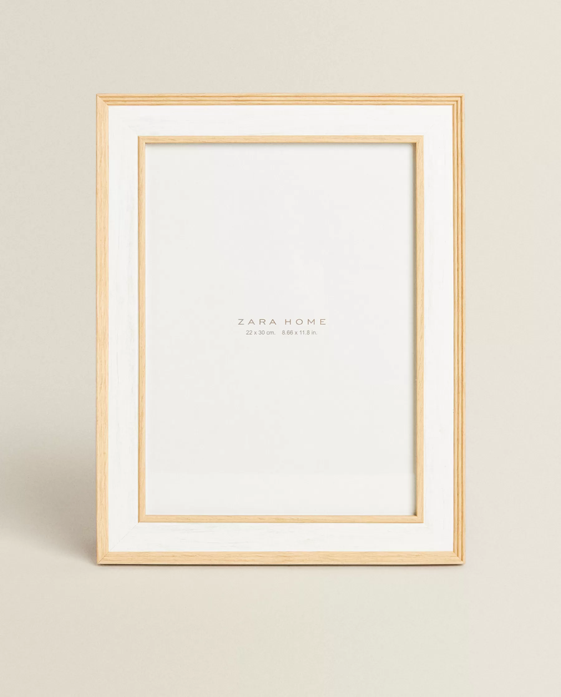 ZARA Home Contrast Wooden Frame | Frames And Canvases