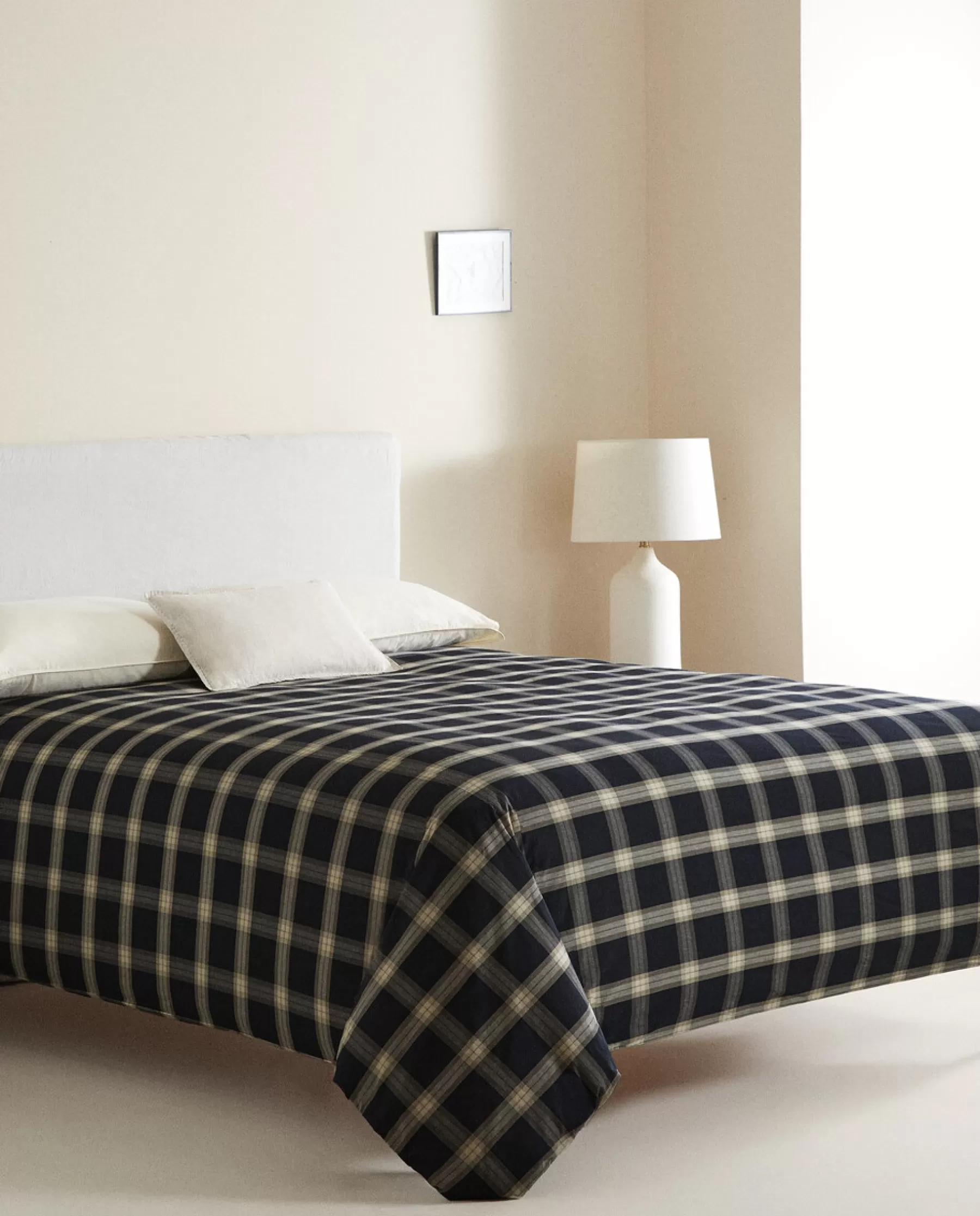 ZARA Home Cotton Check Duvet Cover | Duvet Covers