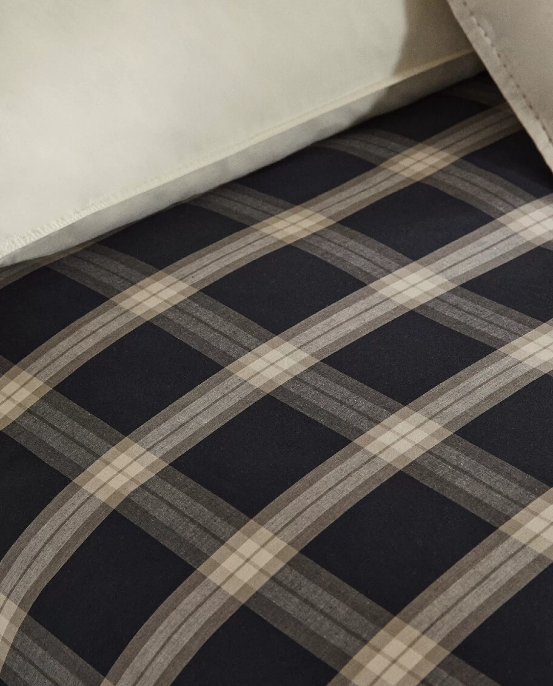 ZARA Home Cotton Check Duvet Cover | Duvet Covers