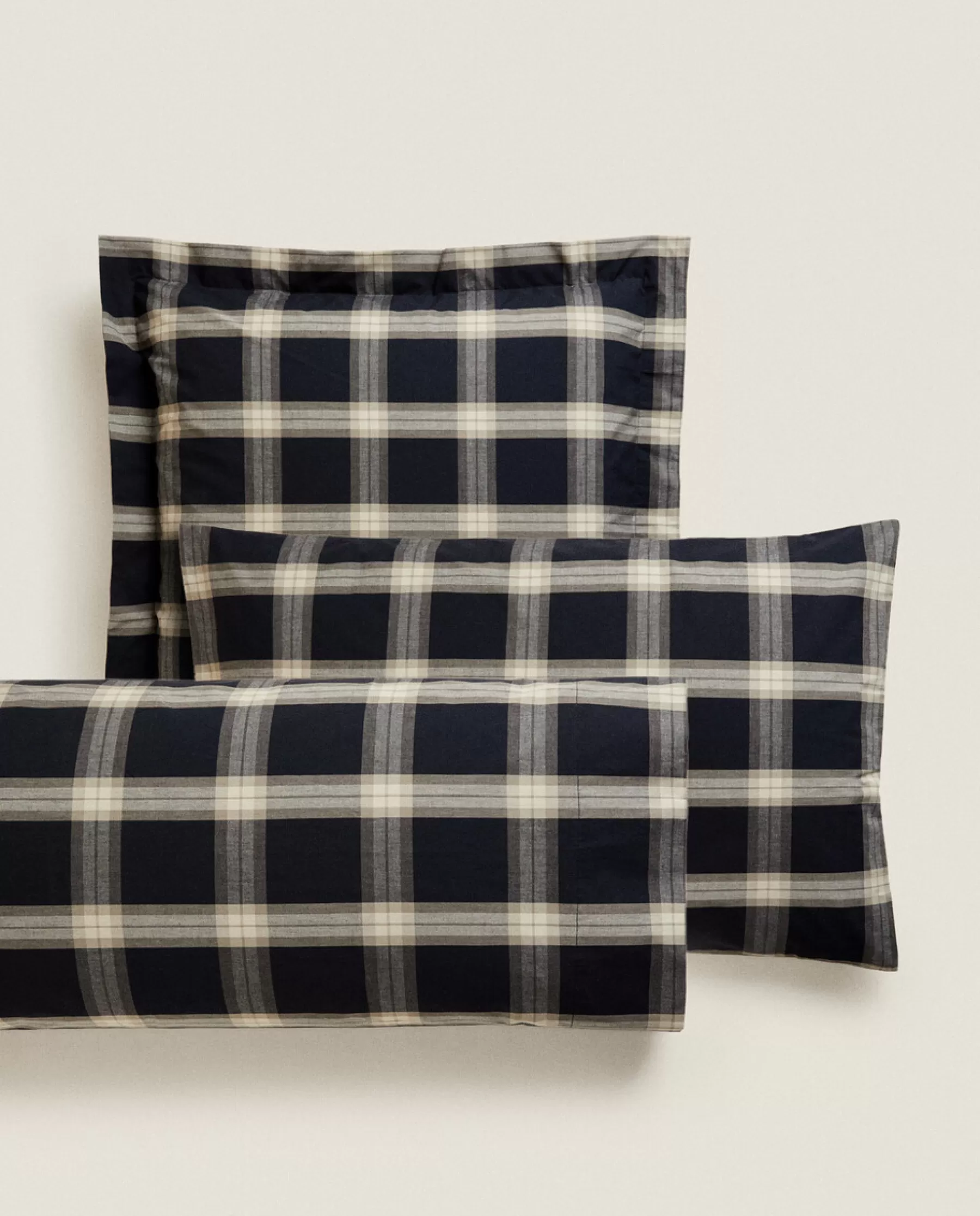 ZARA Home Cotton Check Pillowcase | Pillowcases