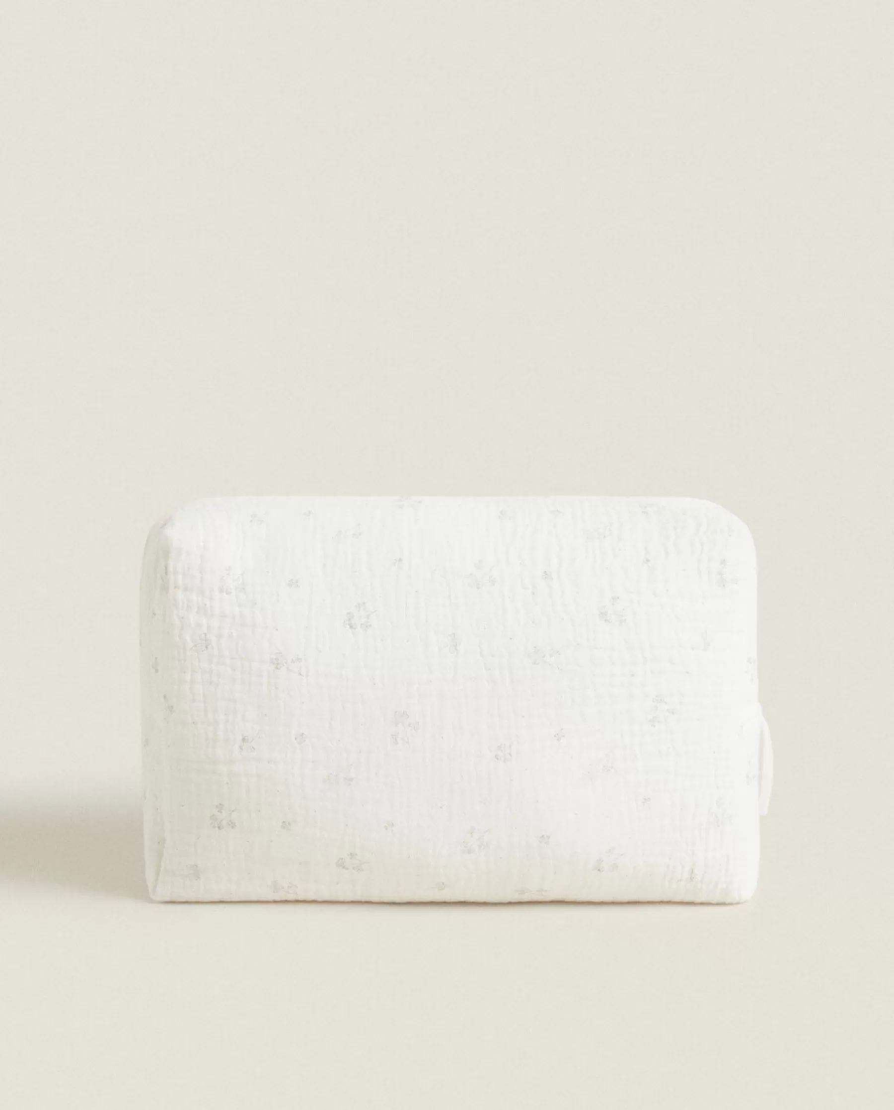 ZARA Home Cotton Chiffon Clover Cosmetic Bag | Toiletry Bags