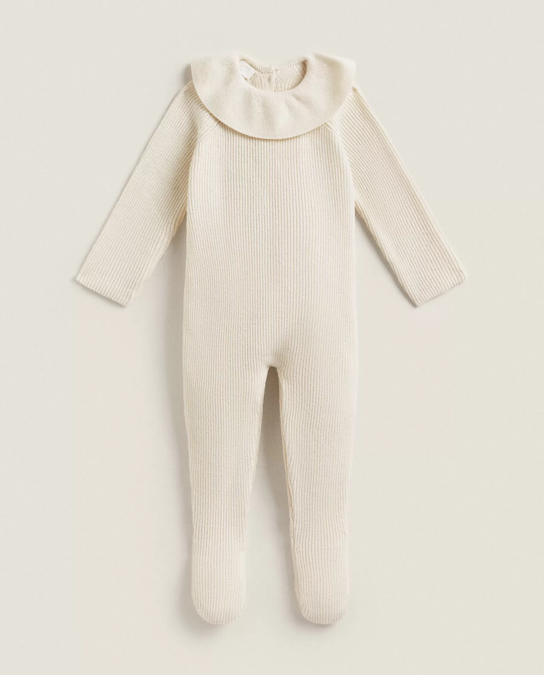 ZARA Home Cotton Romper With Silk And Collar | Clothing And Footwear