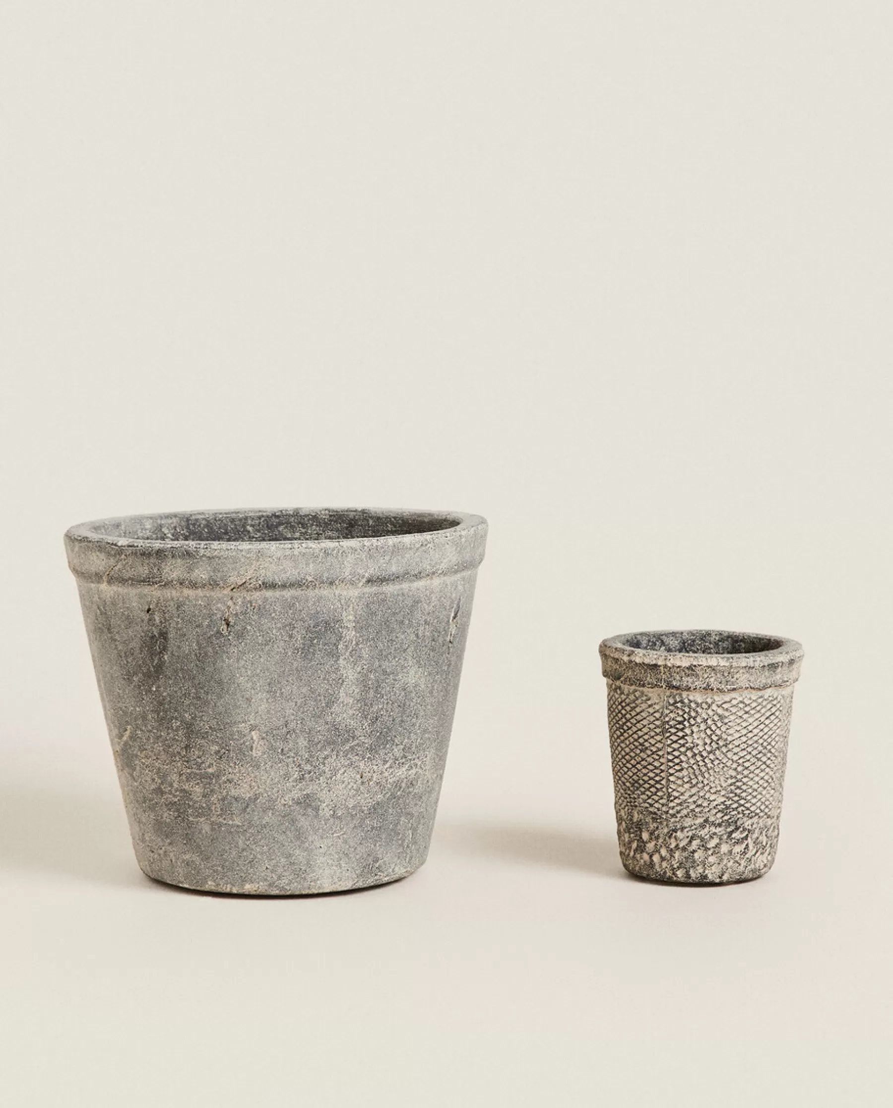 ZARA Home Dark Clay Flowerpot | Flowerpots