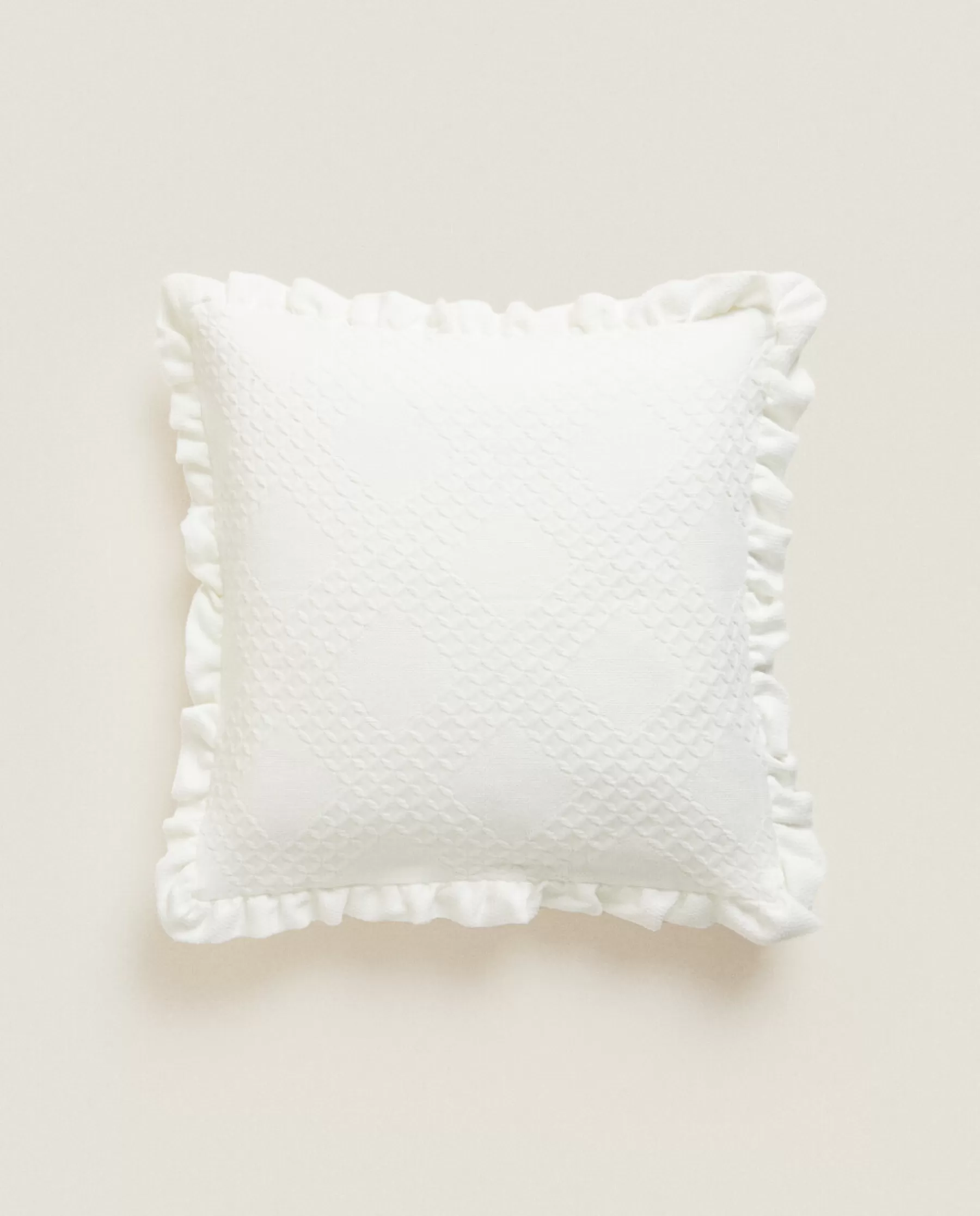 ZARA Home Diamond Throw Pillow Cover | Throw Pillows