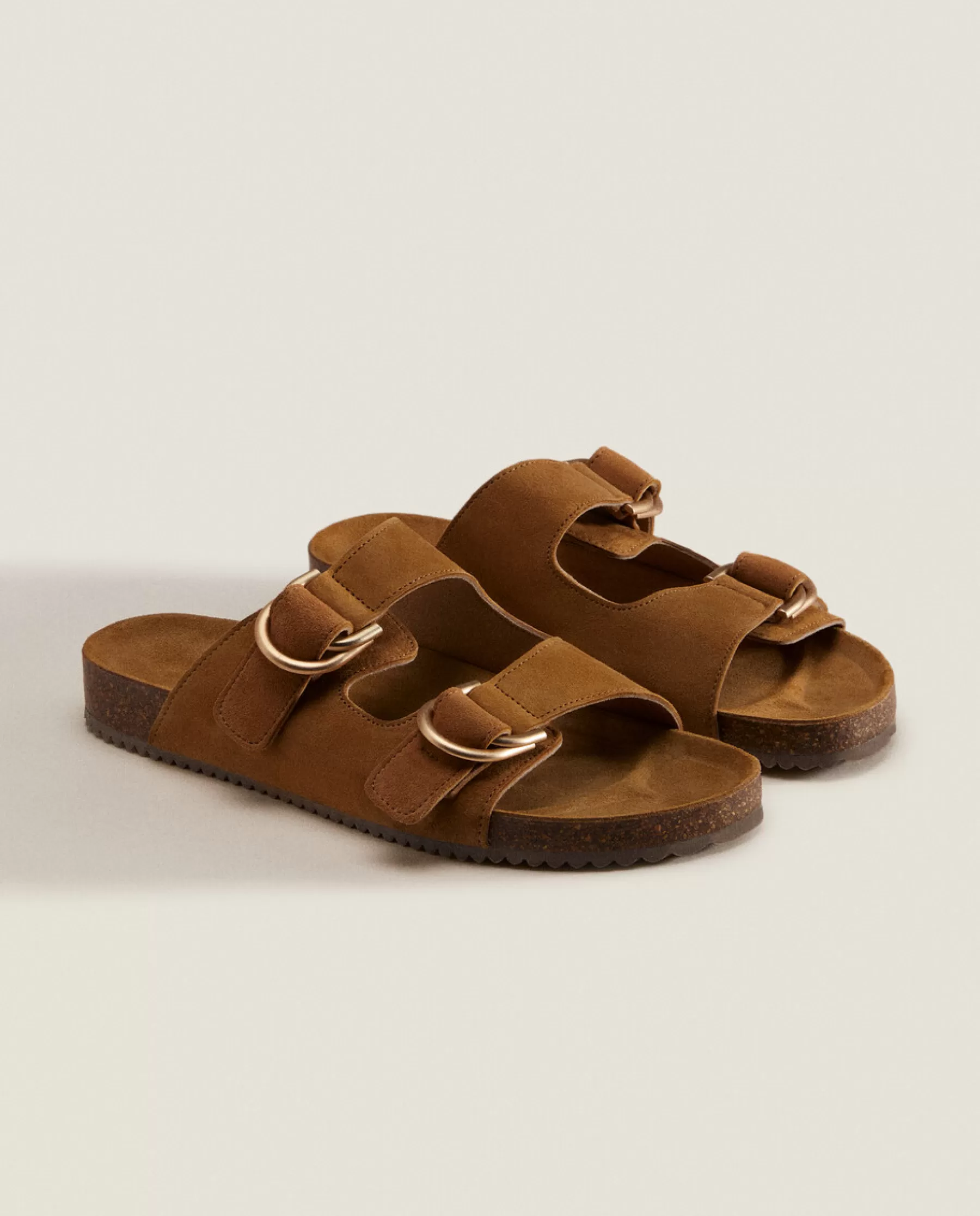 ZARA Home Double Buckle Sandals | Beachwear