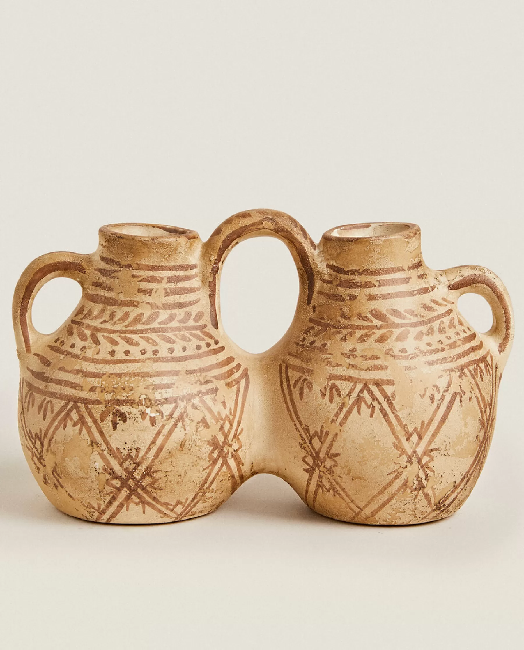 ZARA Home Double Ceramic Vase | Vases