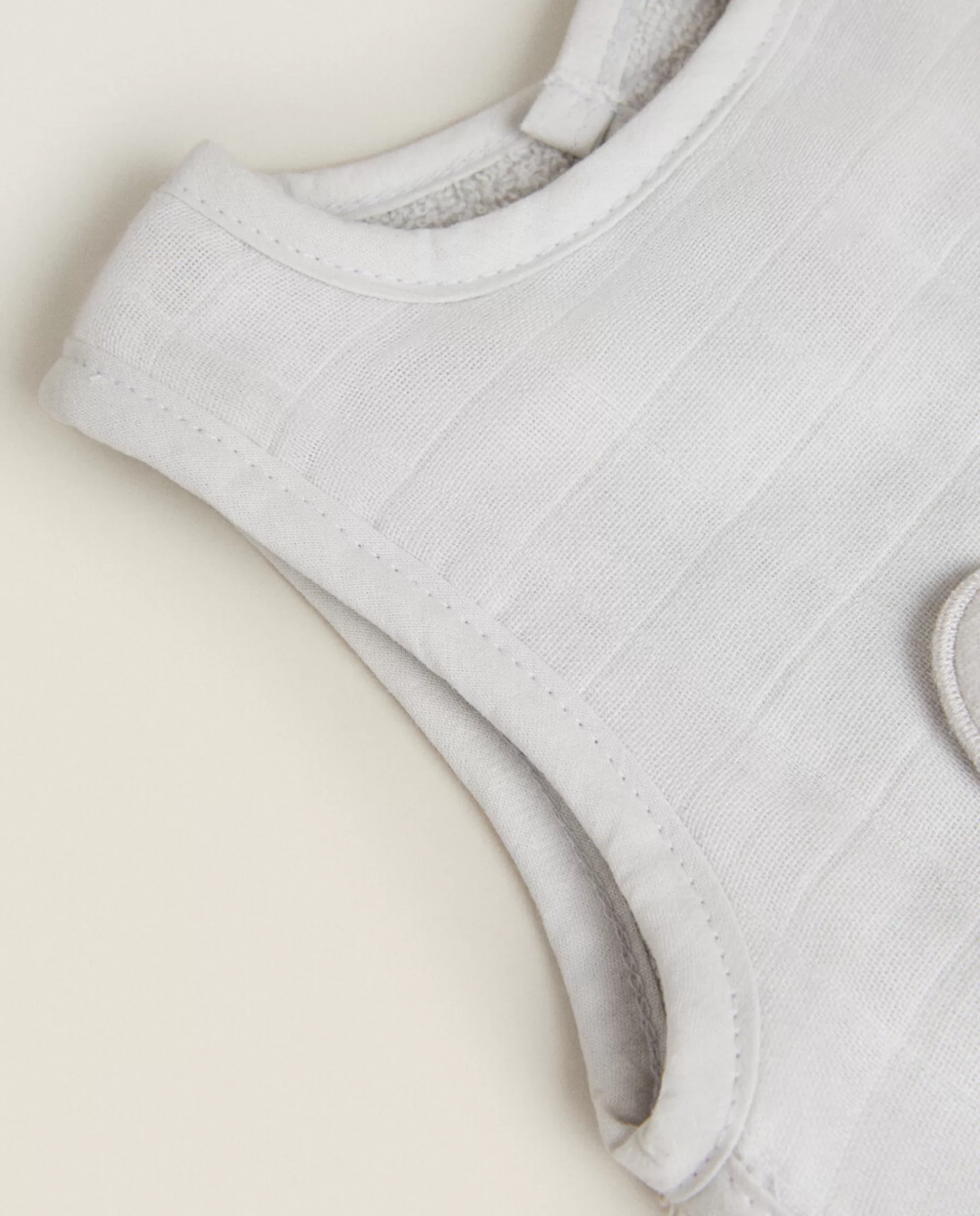 ZARA Home Elephant Cotton Terrycloth Bib | Mealtime