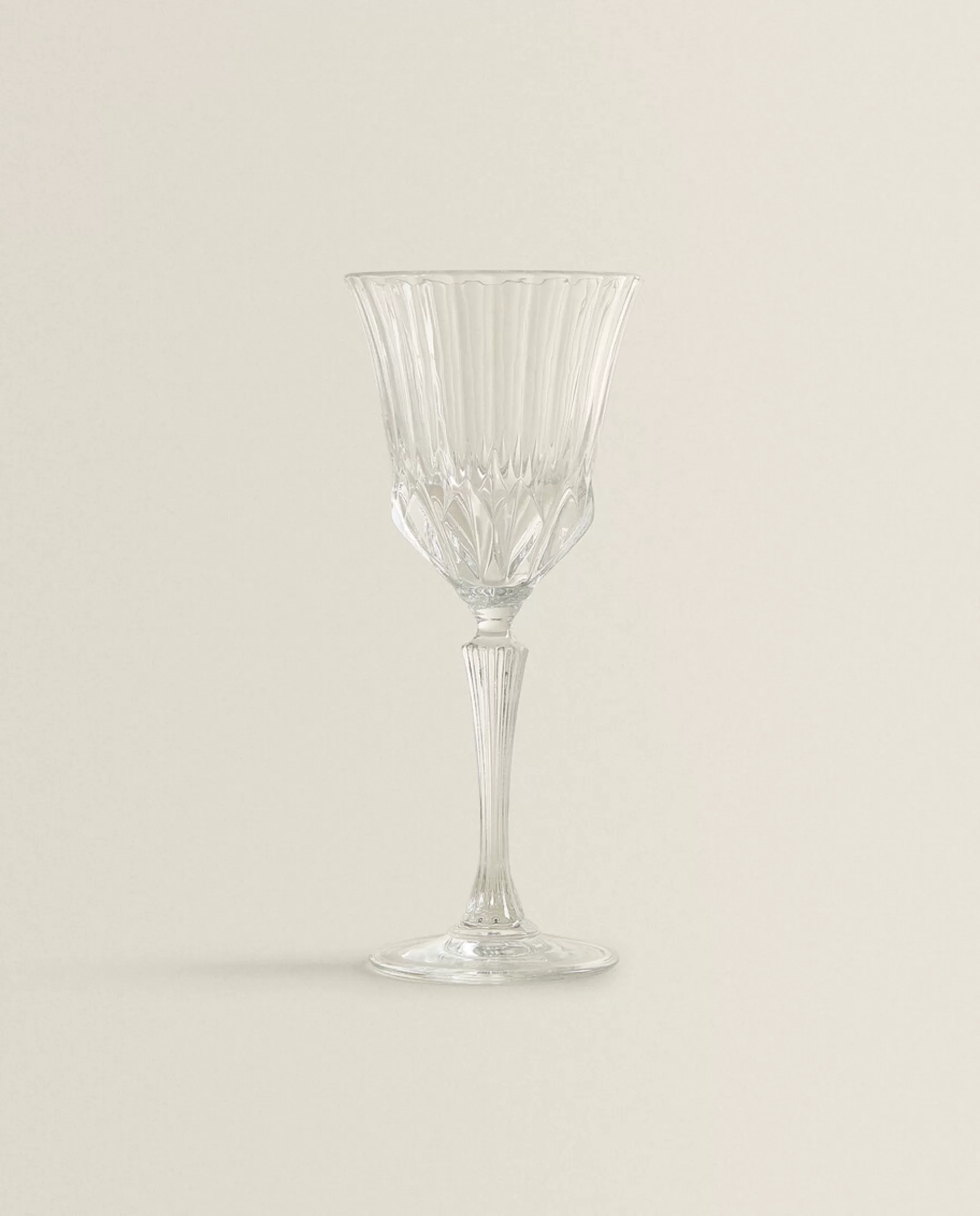 ZARA Home Engraved Crystalline Water Glass | Glasses And Flutes