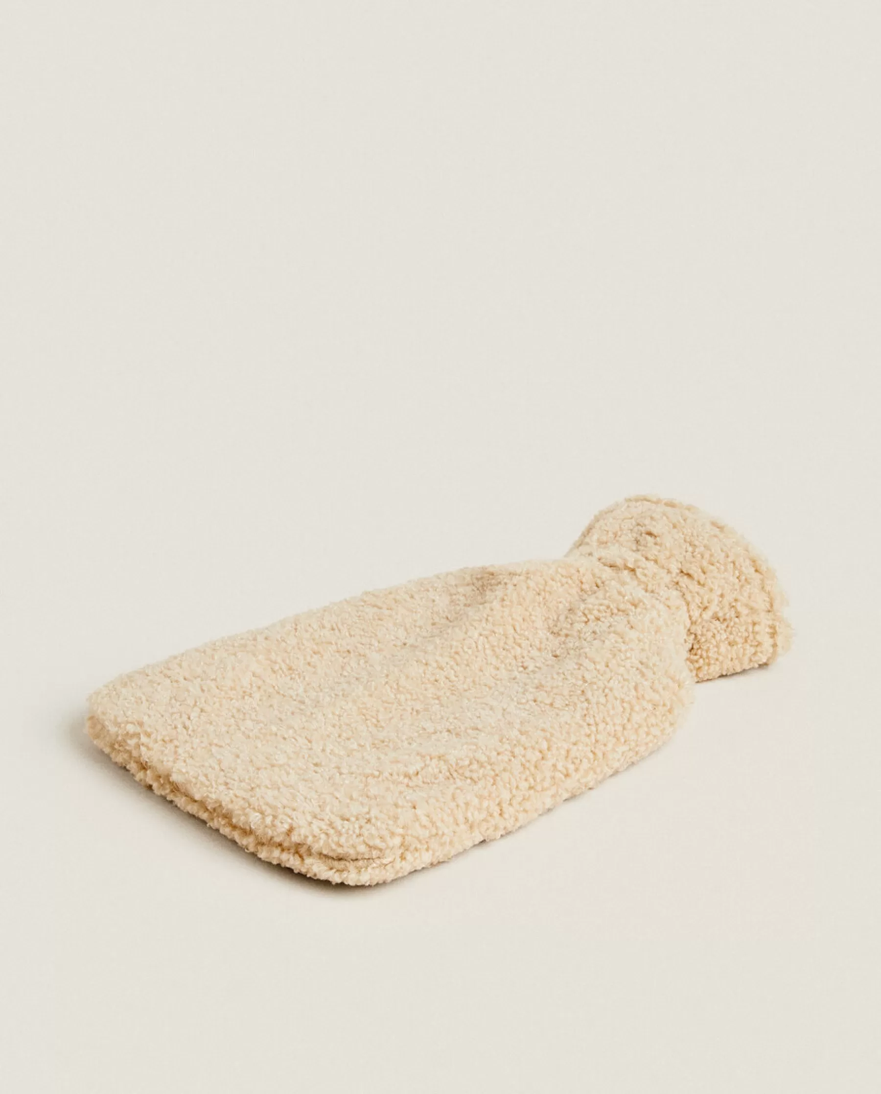 ZARA Home Faux Shearling Water Bottle | Accessories