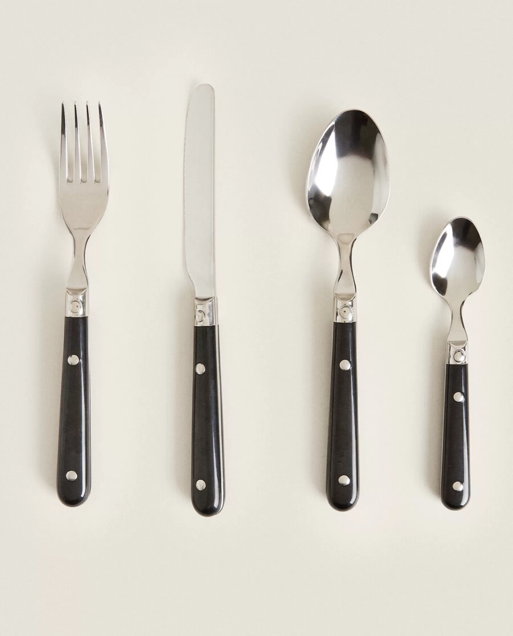 ZARA Home Flatware Set (4 Pieces) | Cutlery