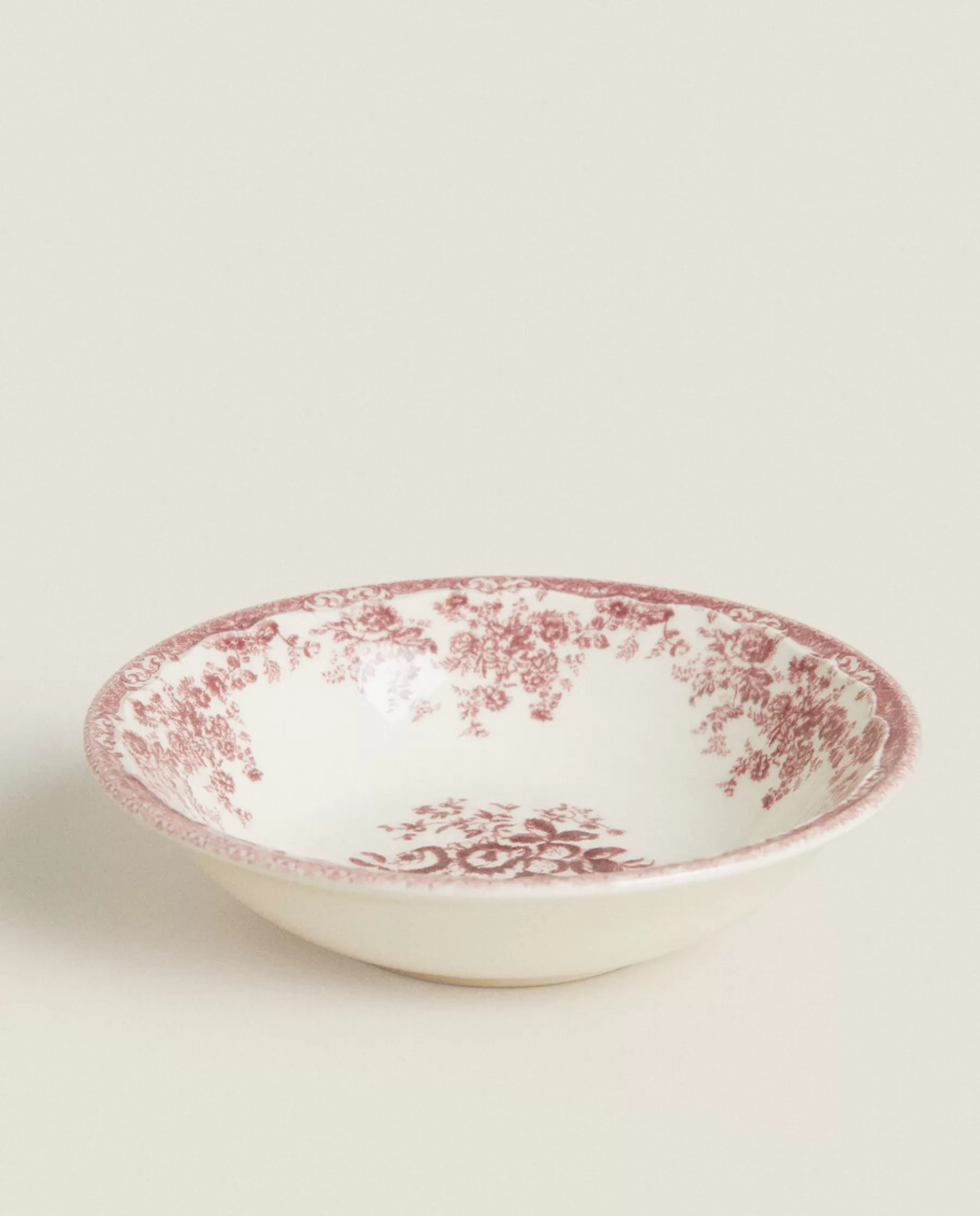 ZARA Home Floral Earthenware Bowl | Bowls