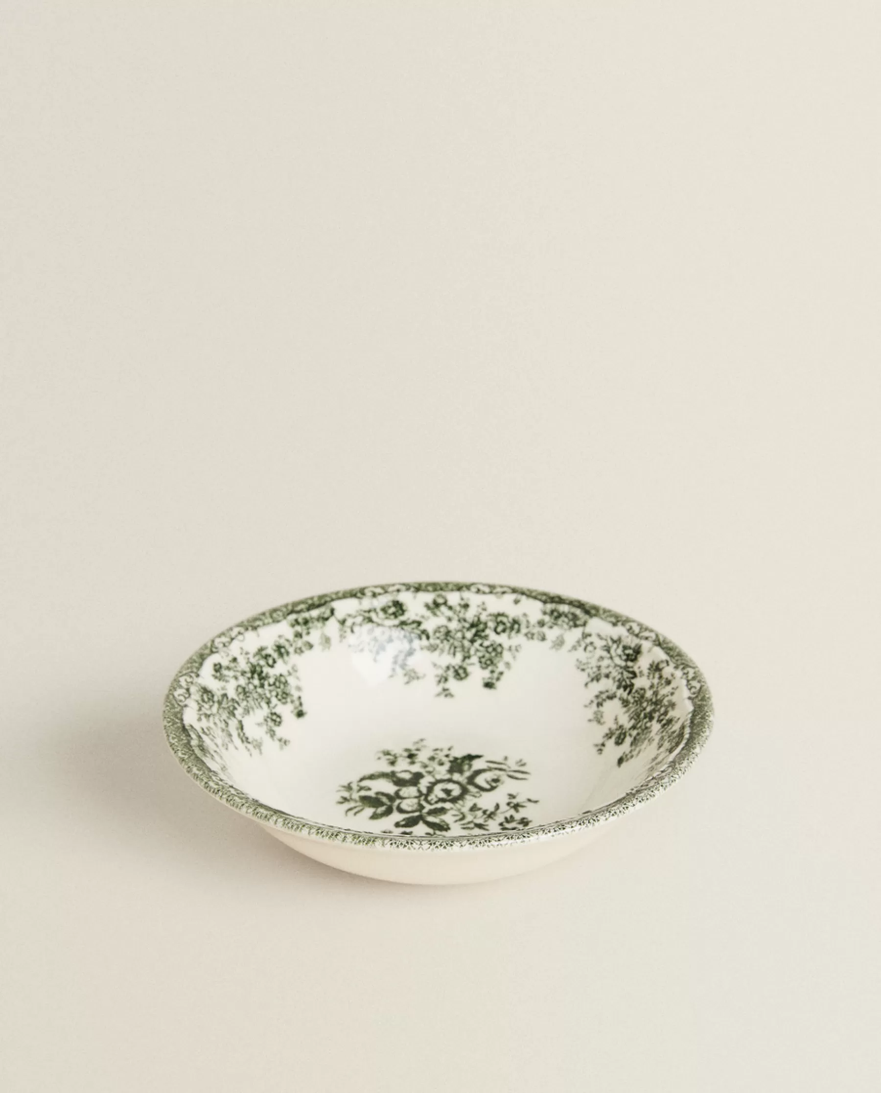 ZARA Home Floral Earthenware Bowl | Bowls