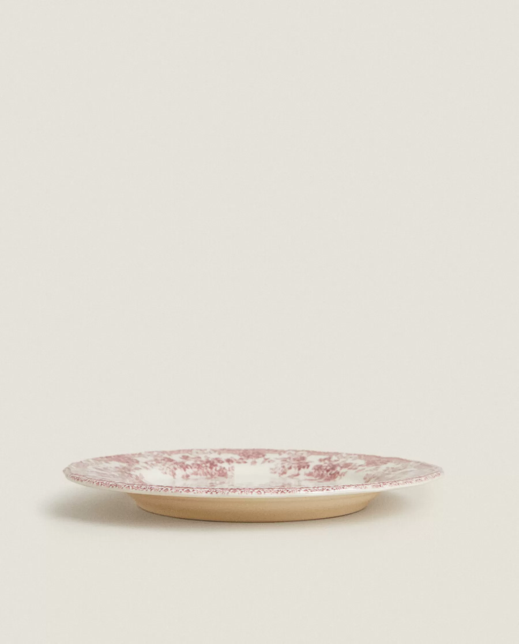 ZARA Home Floral Earthenware Dinner Plate | Dinner Plates