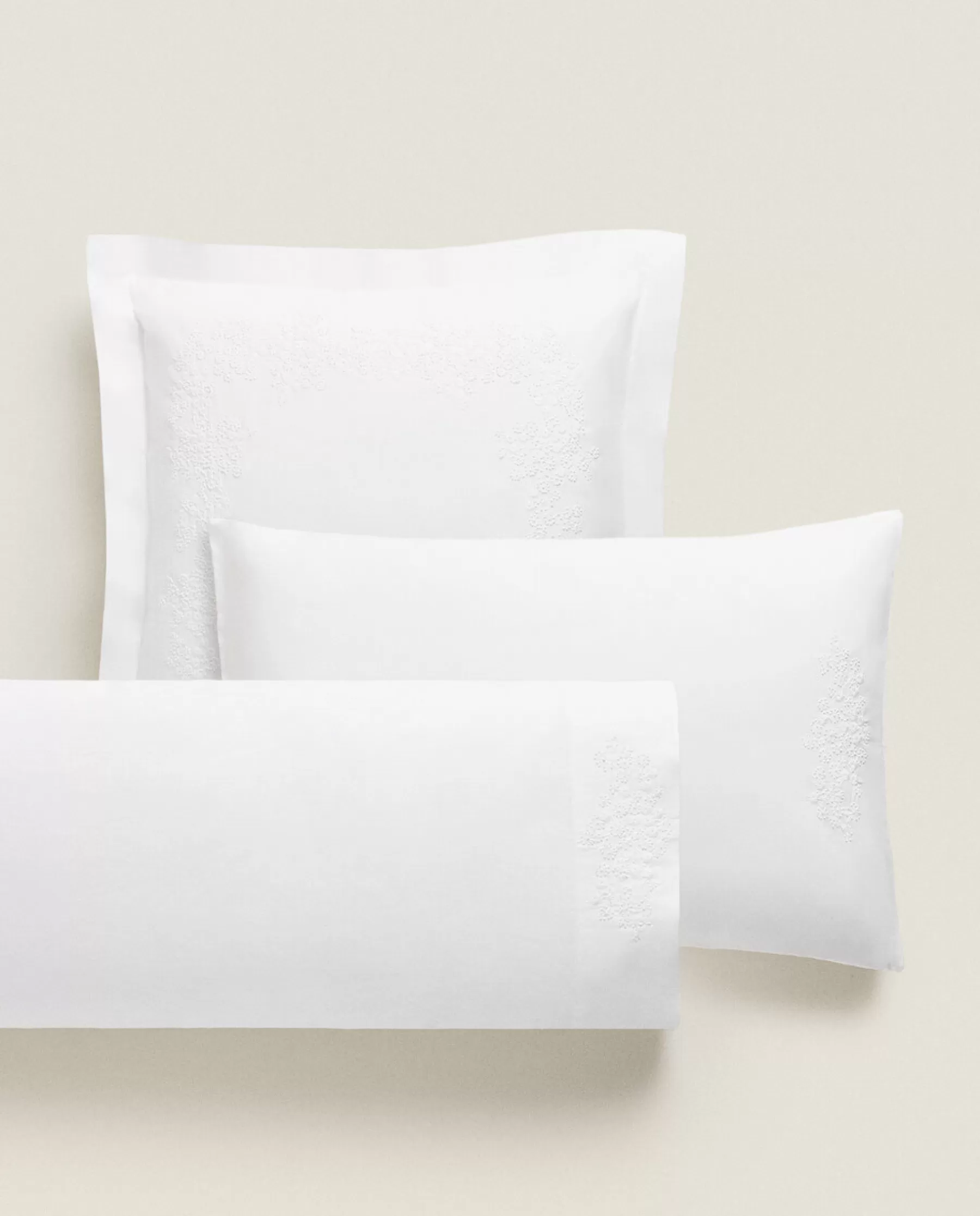 ZARA Home Floral Embroidery Pillowcase | Pillowcases