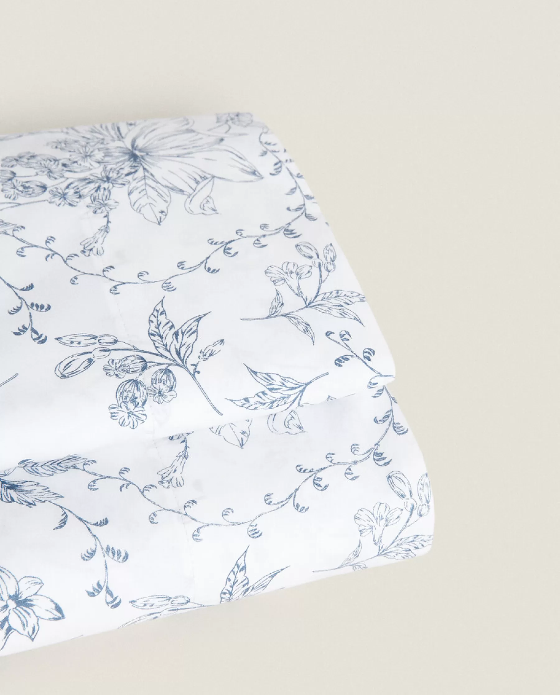 ZARA Home Floral Print Flat Sheet | Flat Sheets